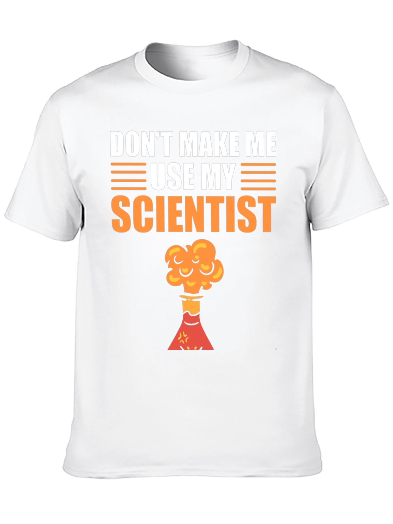 Black Scientist Threat T-Shirt - Funny Science Tee view 10