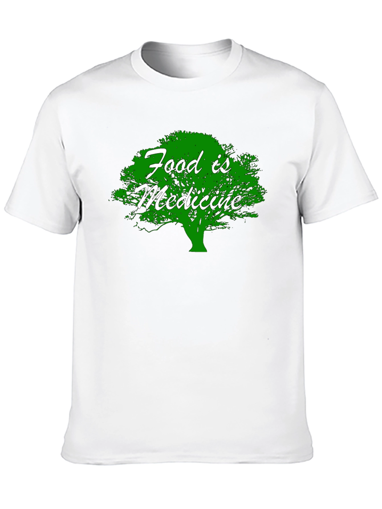 Black Food is Medicine T-Shirt - Organic Health Tee view 10
