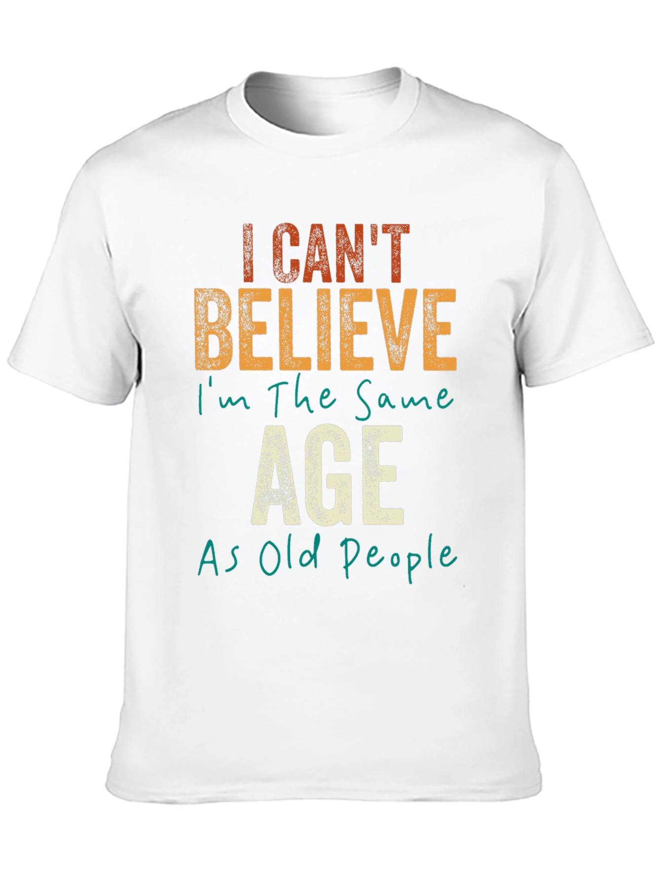 Black Funny 'I Can't Believe' Graphic Tee view 10
