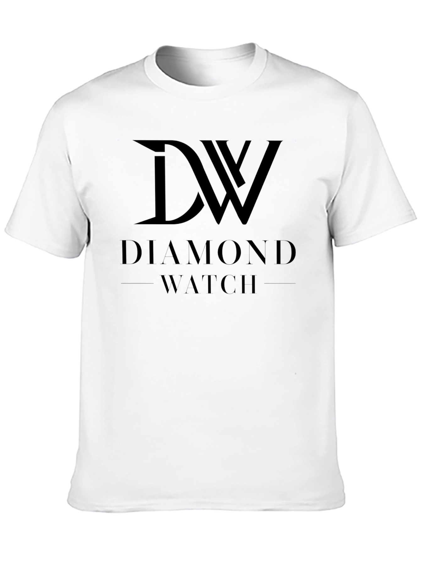 Black Diamond Watch Graphic Tee - Stylish Black T-Shirt view 10