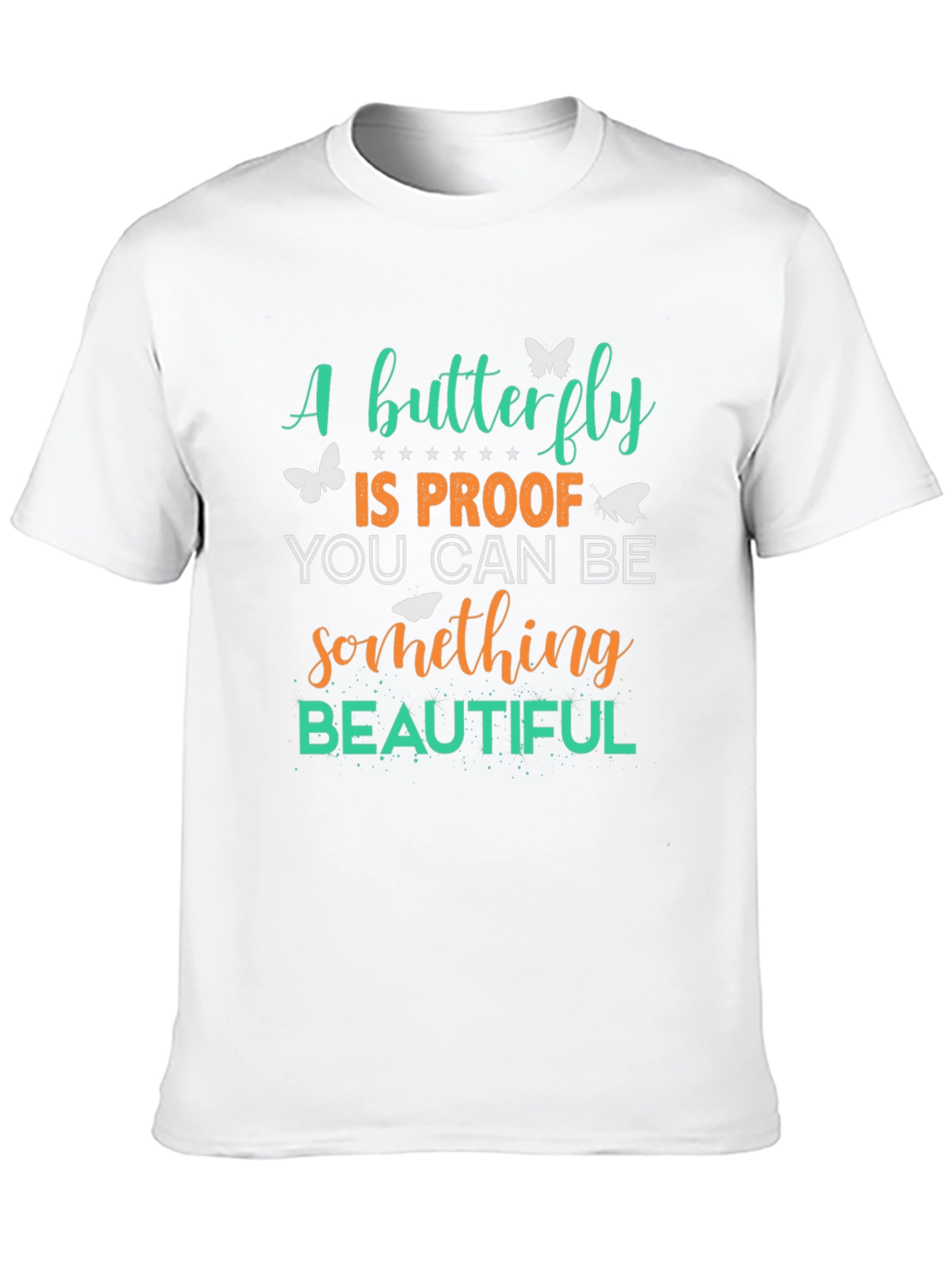 Black Butterfly Proof T-Shirt view 10