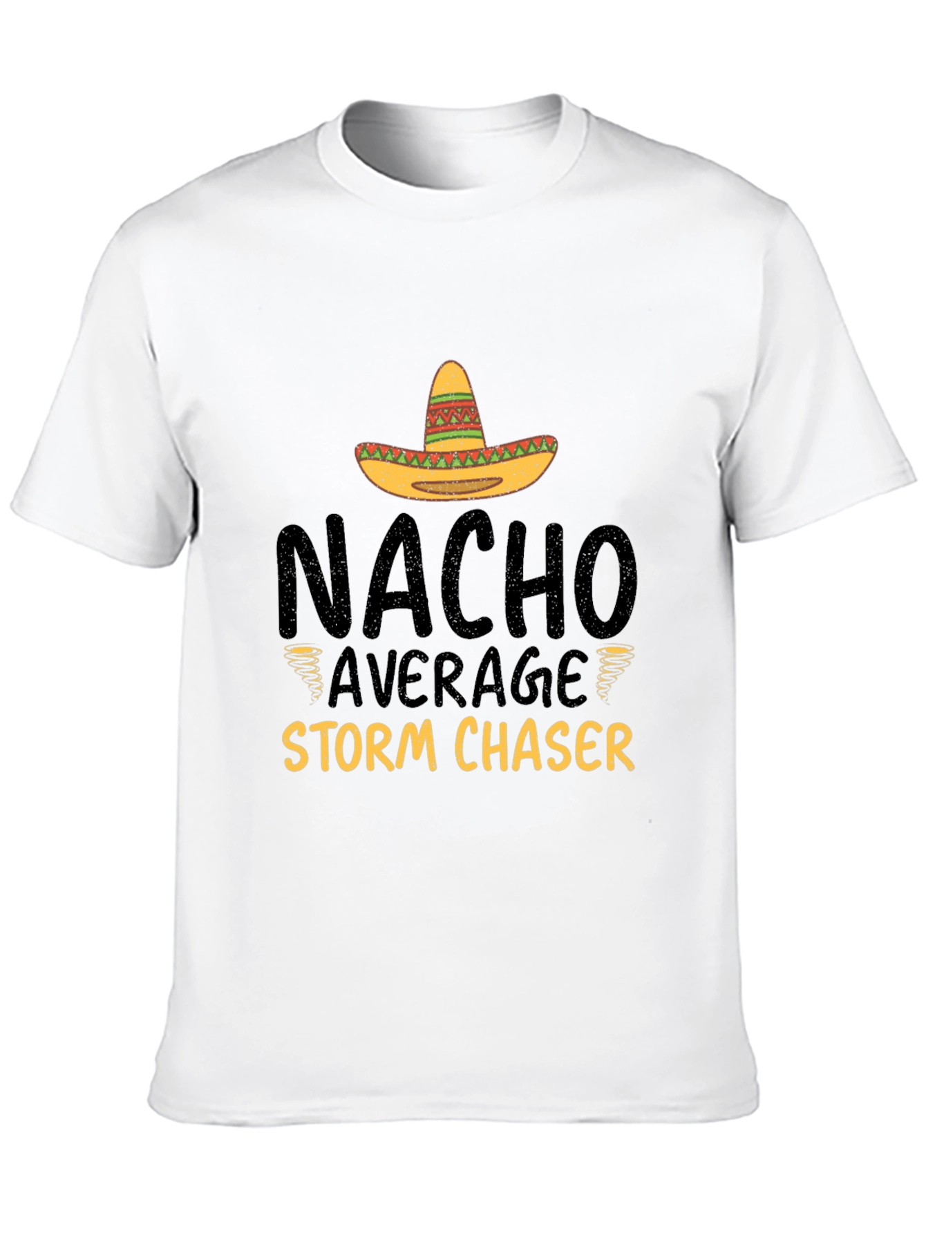 Black Nacho Average Storm Chaser Graphic Tee view 10