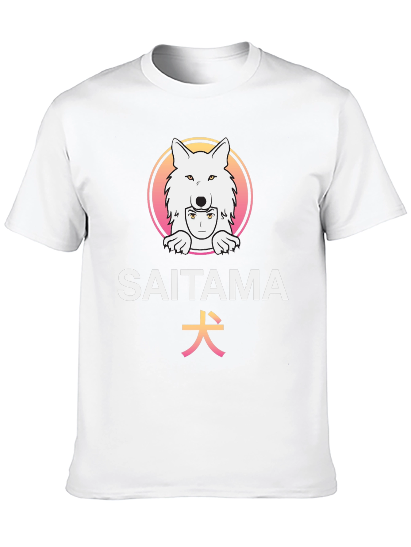 Black Saitama Dog Graphic T-Shirt - Anime Inspired view 10