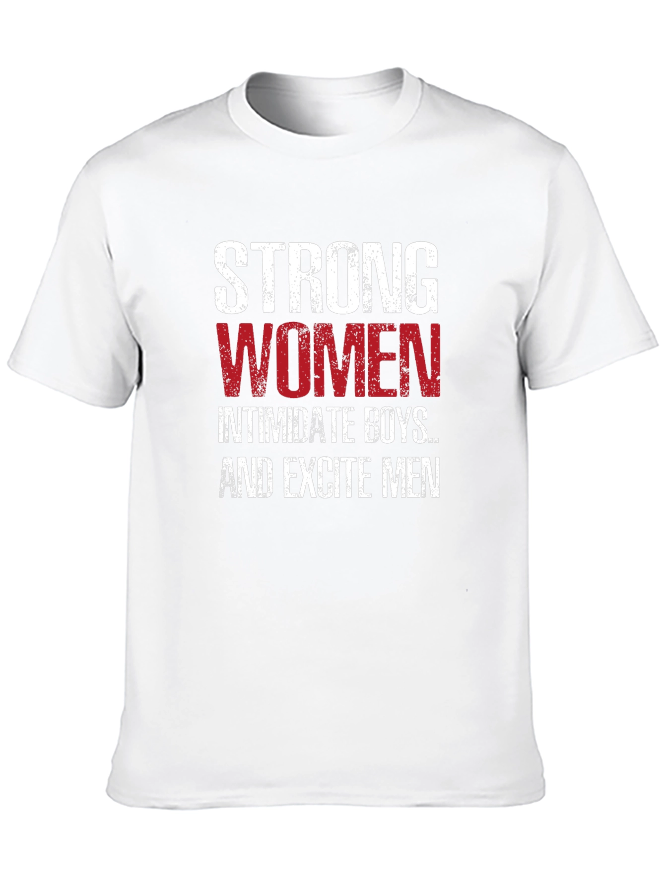 Black Strong Women T-Shirt -  Empowering Graphic Tee view 10