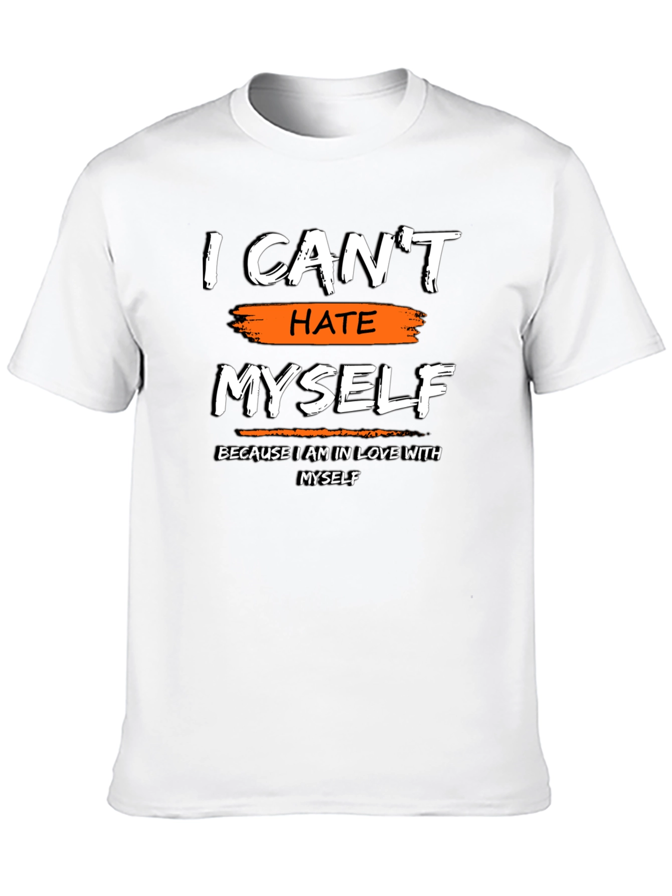 Black I Can't Hate Myself Graphic Tee - Black view 10