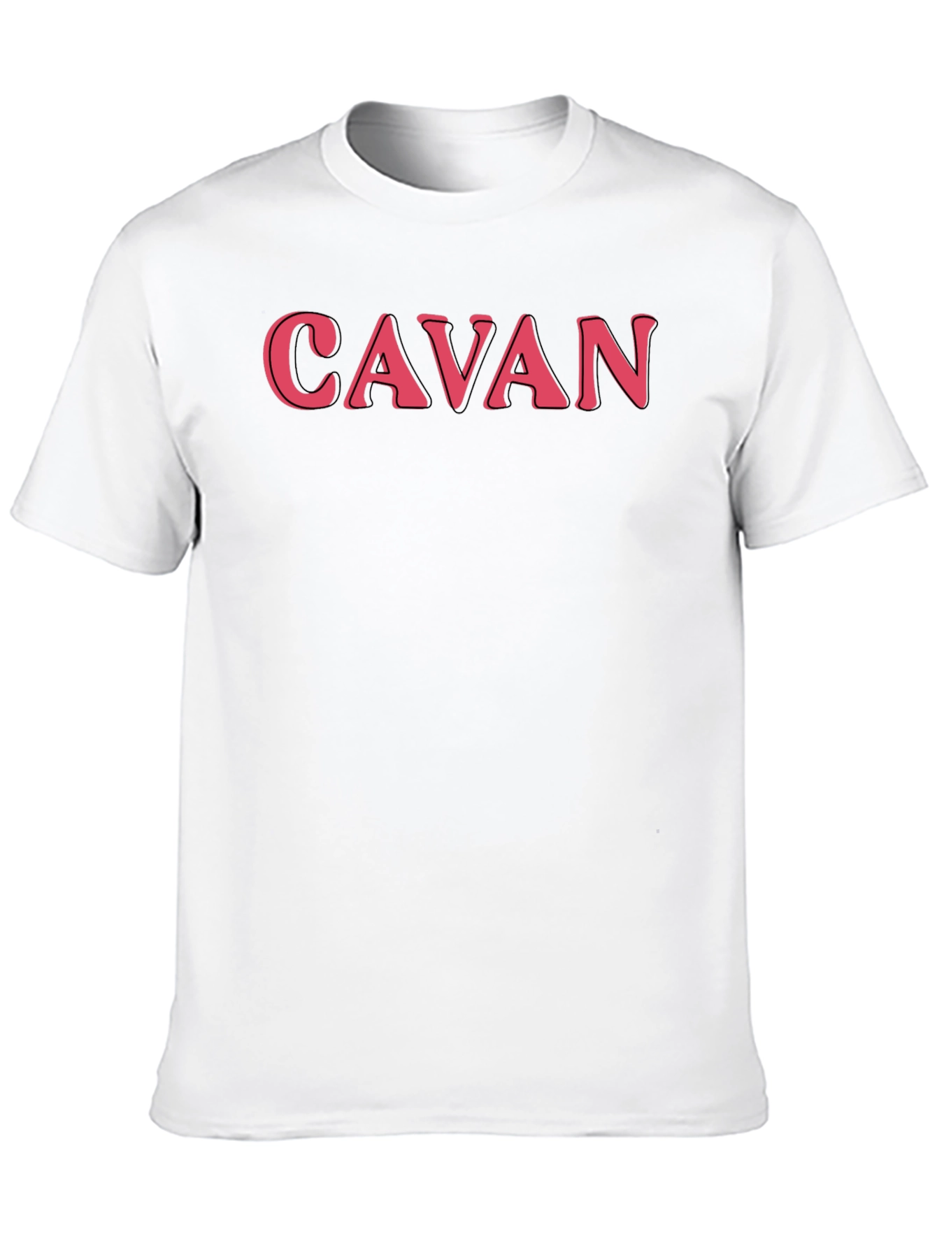 Black Cavan Text Graphic T-Shirt - Black view 10