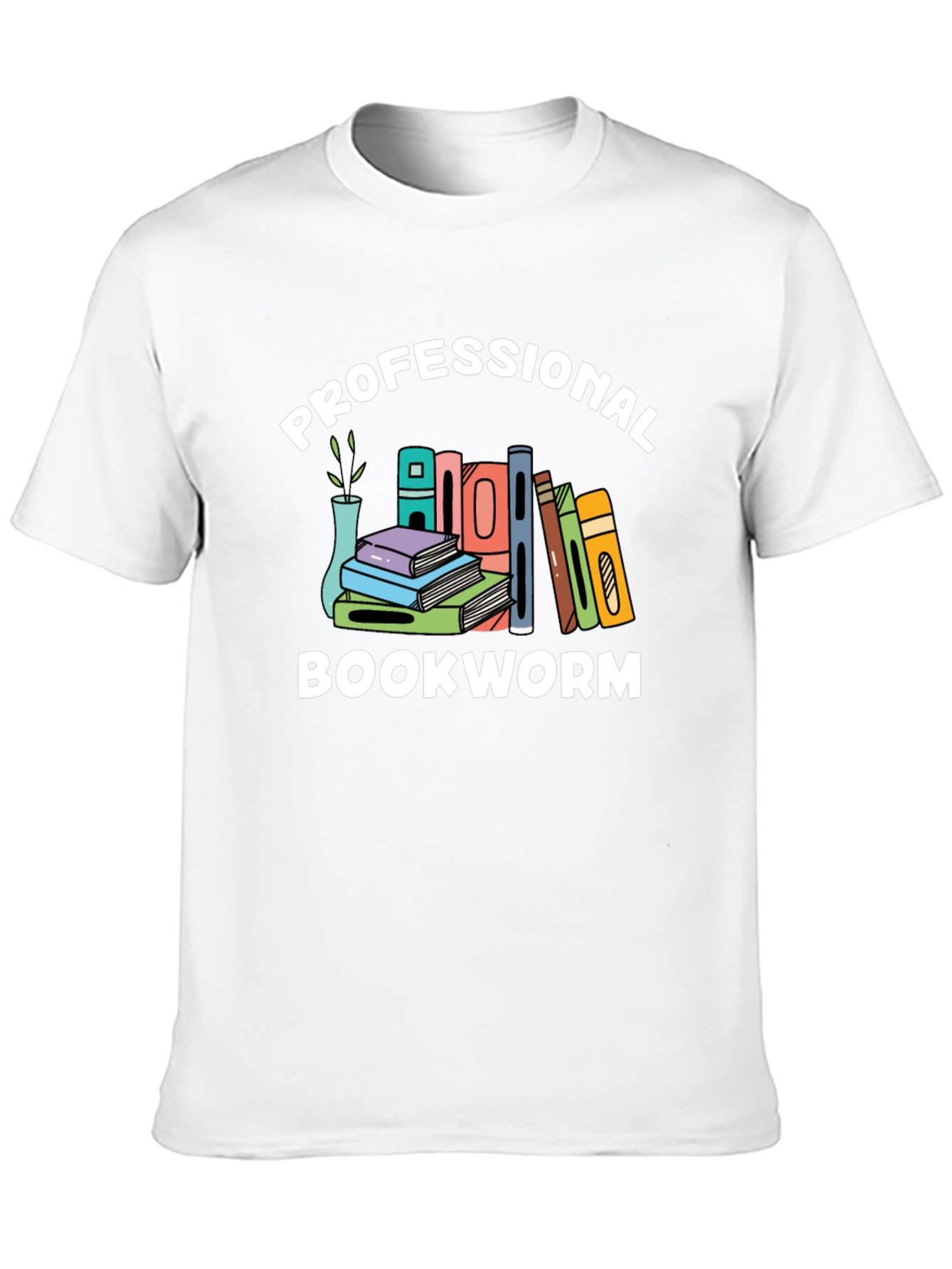 Black Professional Bookworm T-Shirt - Reading Lover Tee view 10
