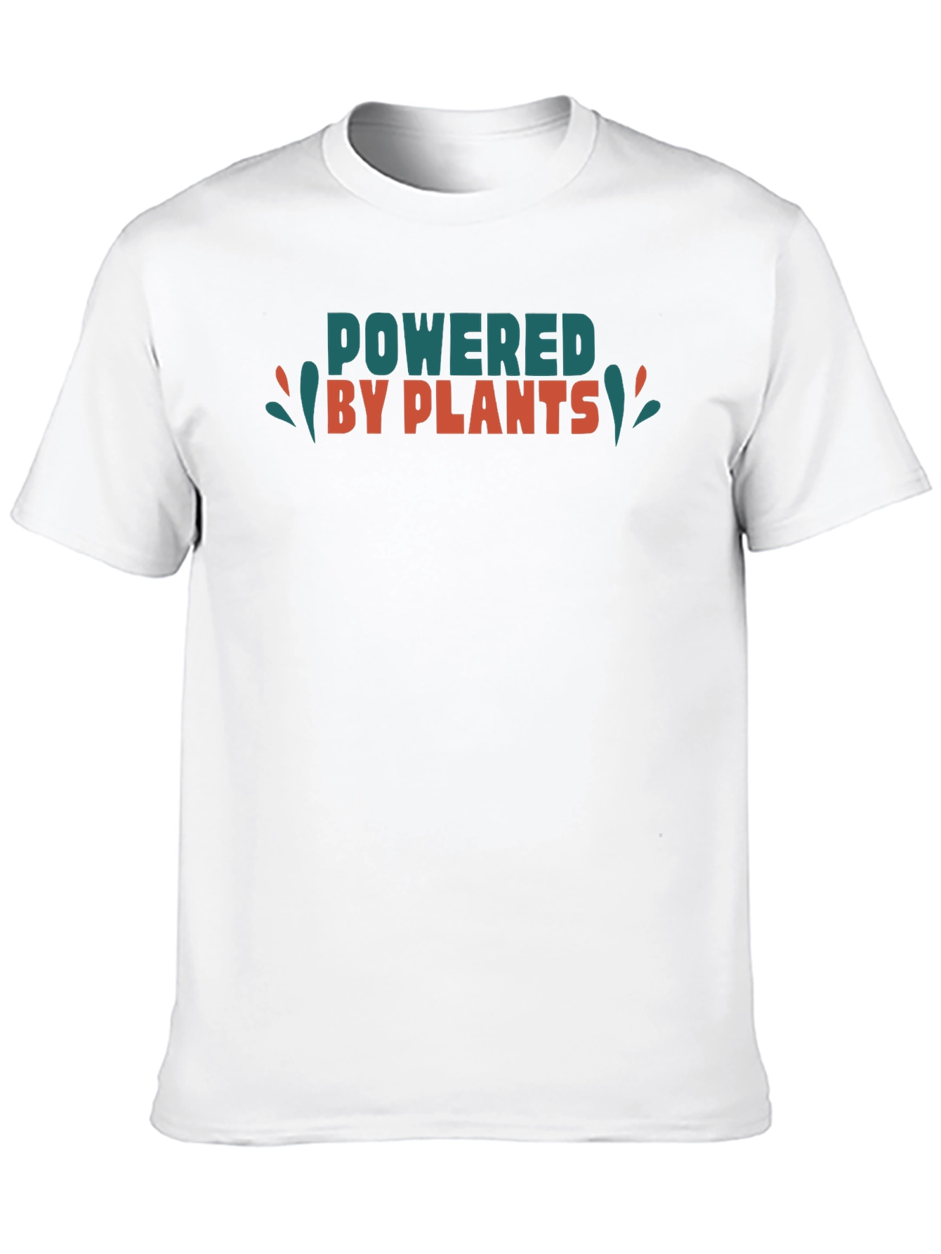 Black Powered by Plants Graphic T-Shirt - Black view 10
