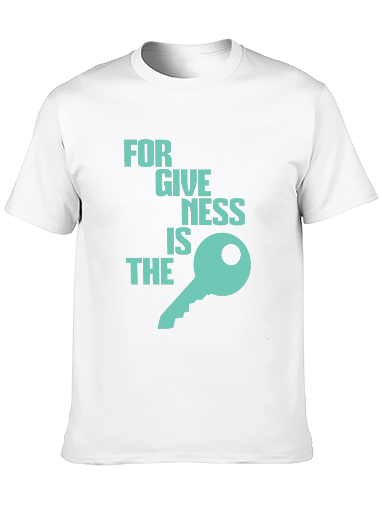 Black Forgiveness is Key Graphic T-Shirt view 10