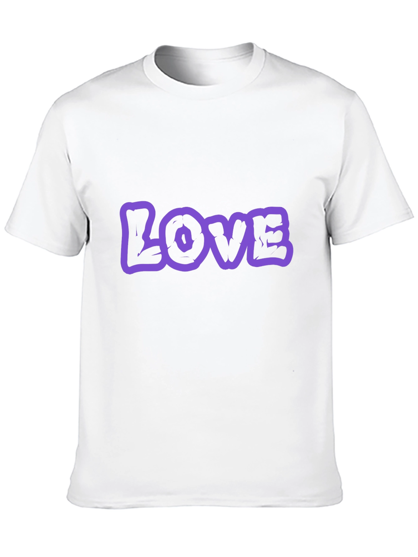 Black Love Graphic T-Shirt - Black Casual Tee view 10