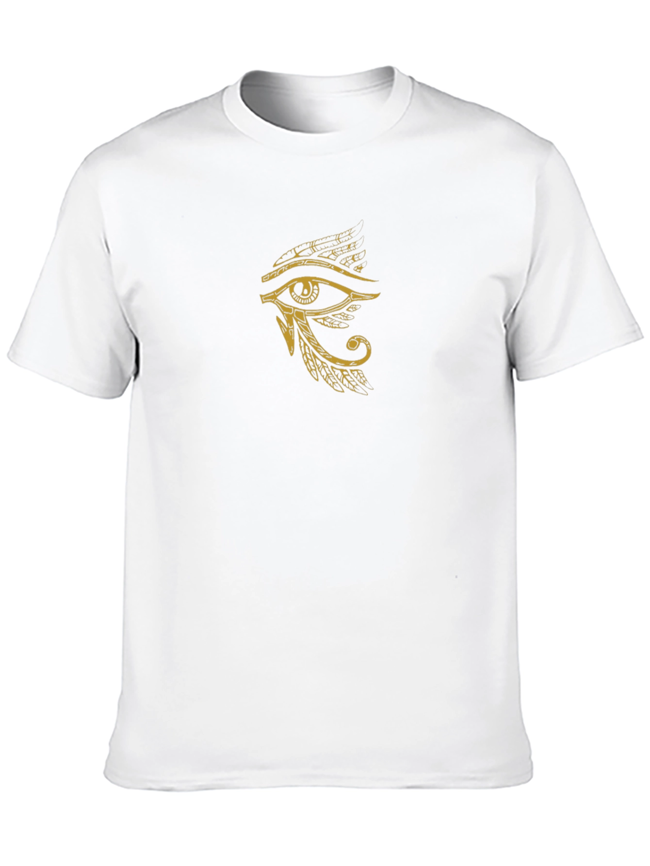 Black Eye of Horus T-Shirt - Egyptian Symbol view 10