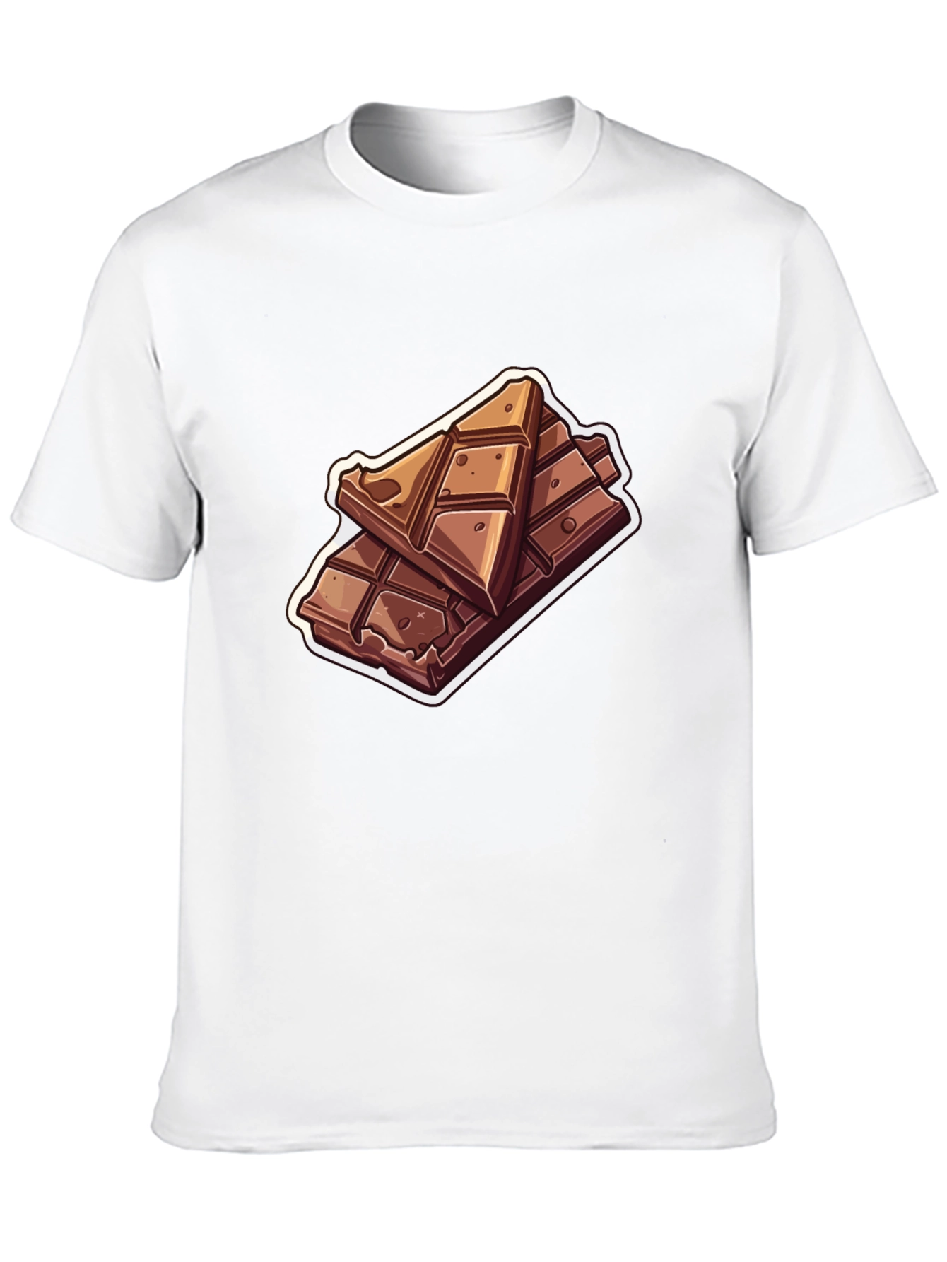 Black Chocolate Bar Graphic T-Shirt - Sweet Tooth Fashion view 10