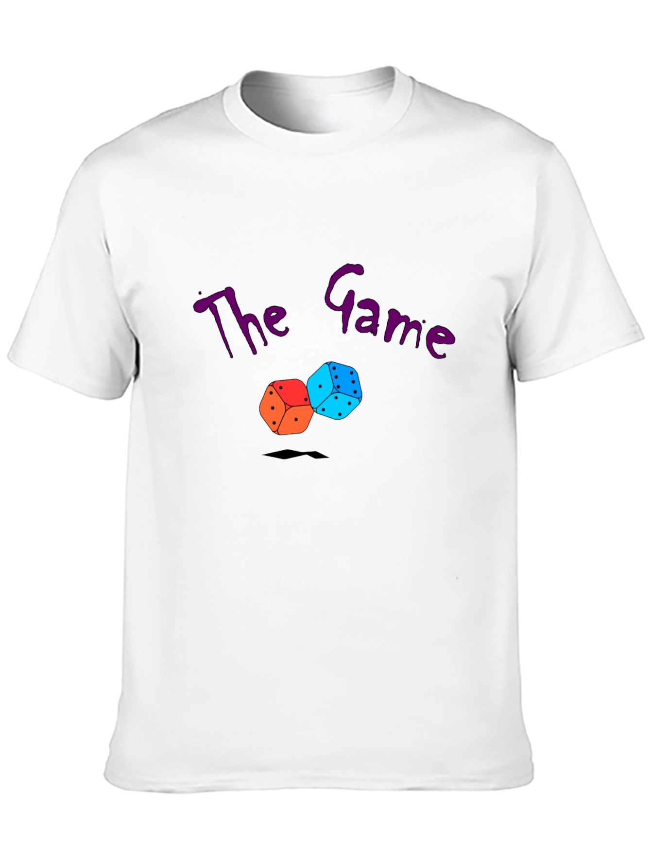 Black The Game Dice Graphic T-Shirt - Stylish & Unique view 10