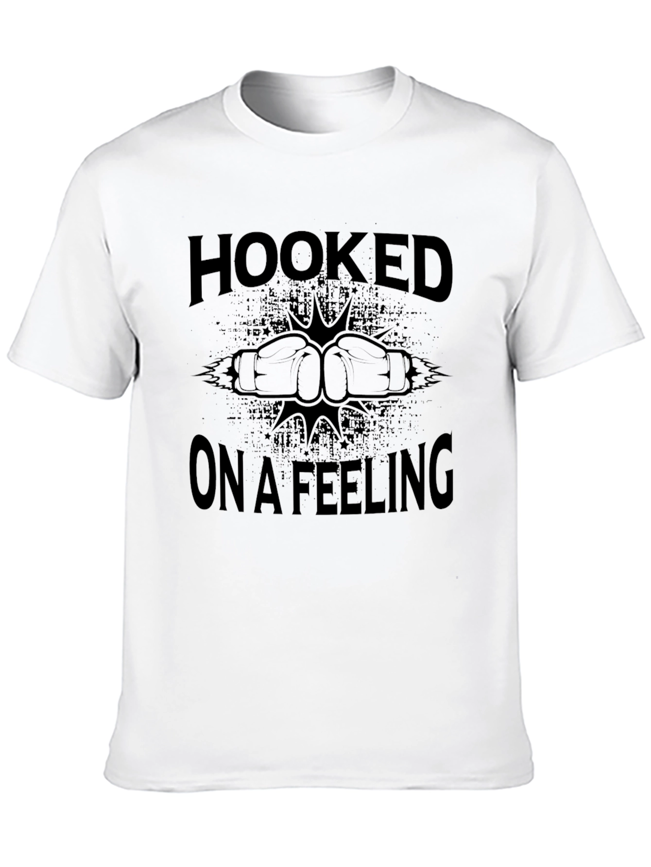 Black Hooked On A Feeling Graphic T-Shirt view 10