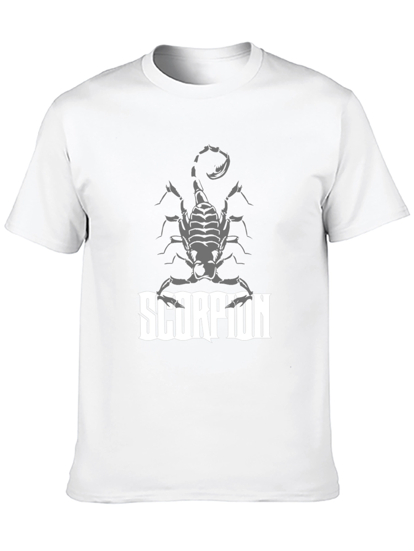 Black Scorpion Graphic Print T-Shirt - Men's Black Tee view 10