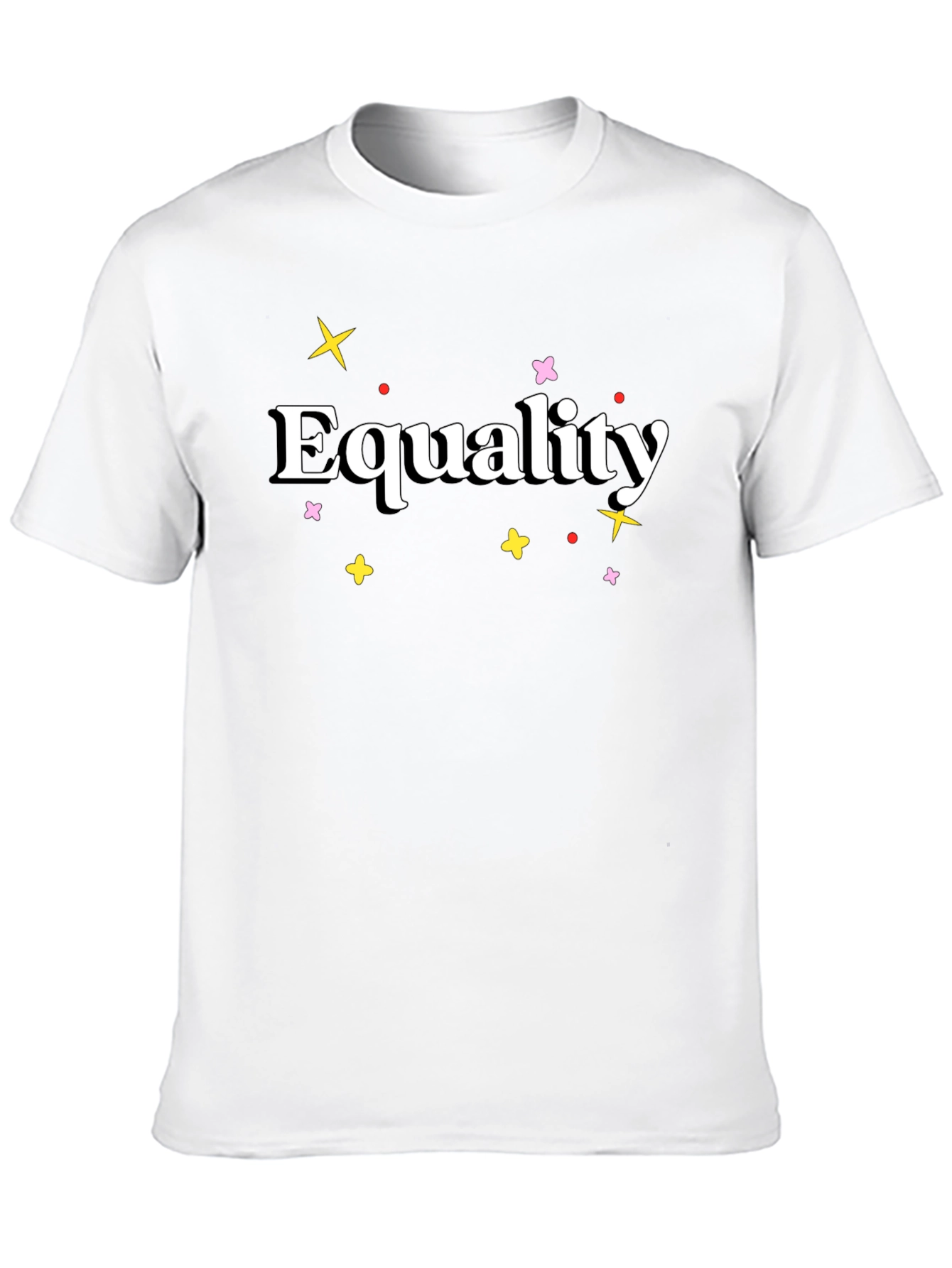 Black Equality Graphic Tee - Soft Cotton Blend view 10