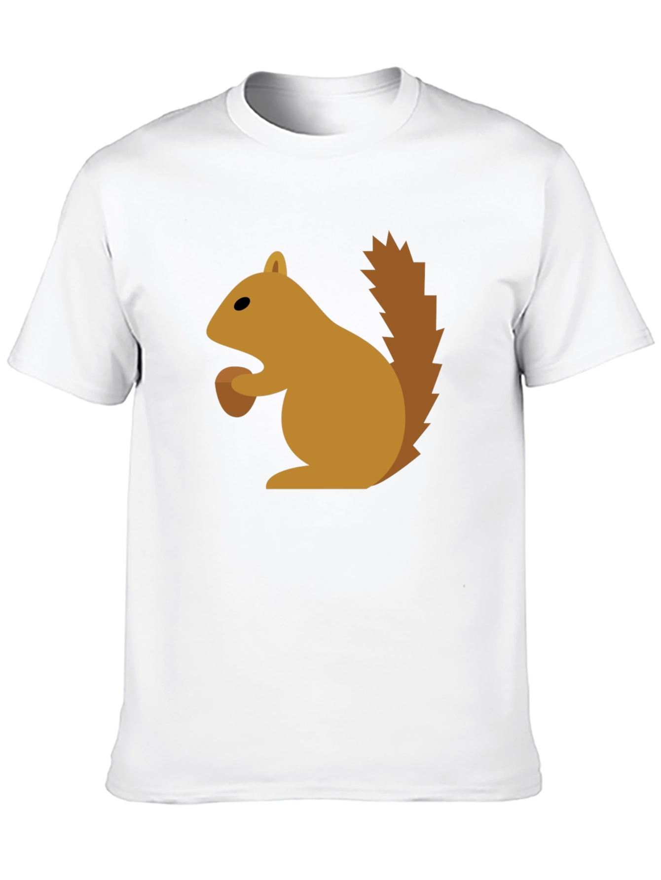 Black Squirrel Graphic Tee - Fun Black T-Shirt view 10