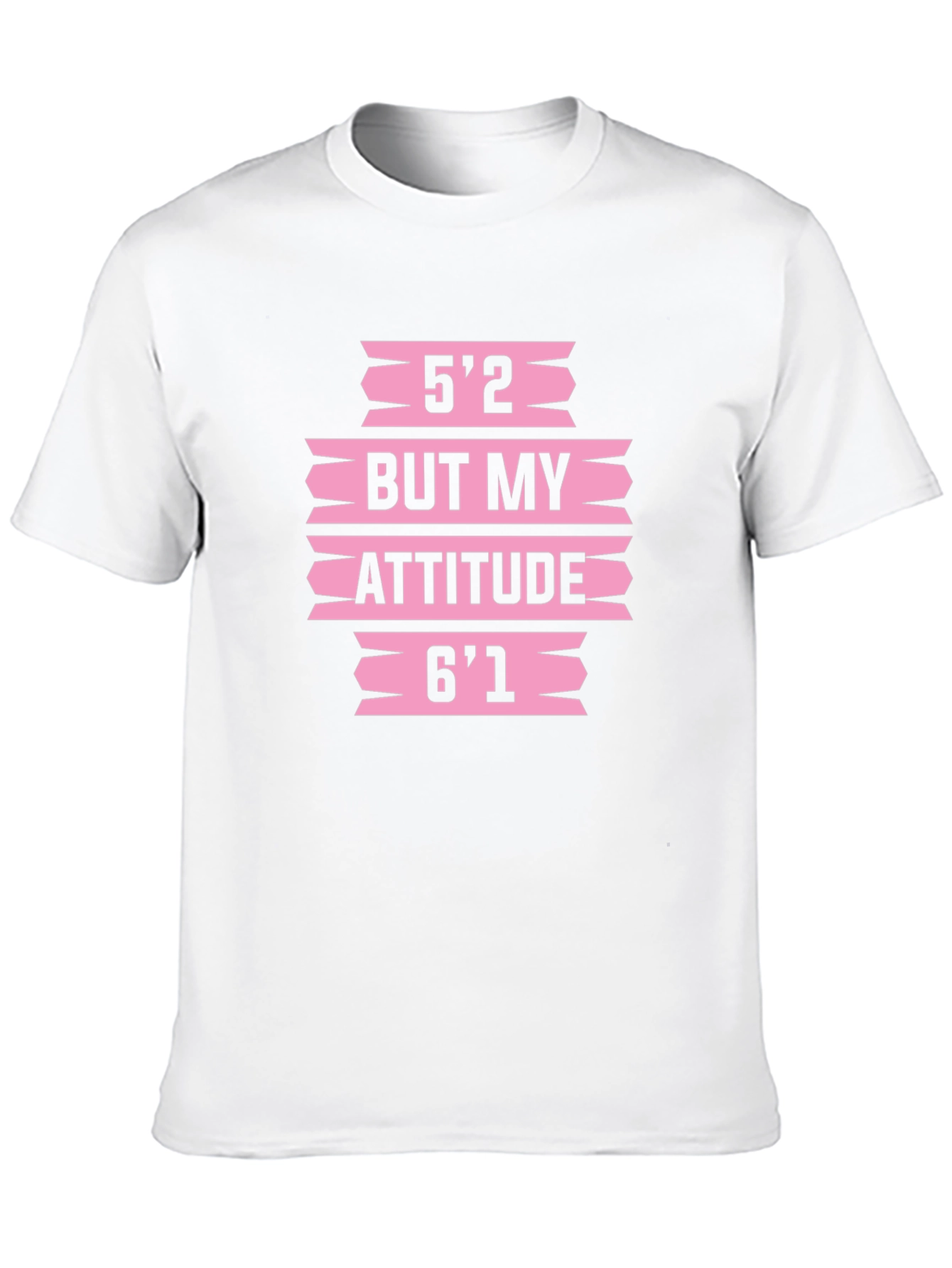 Black Funny Attitude Graphic T-Shirt view 10
