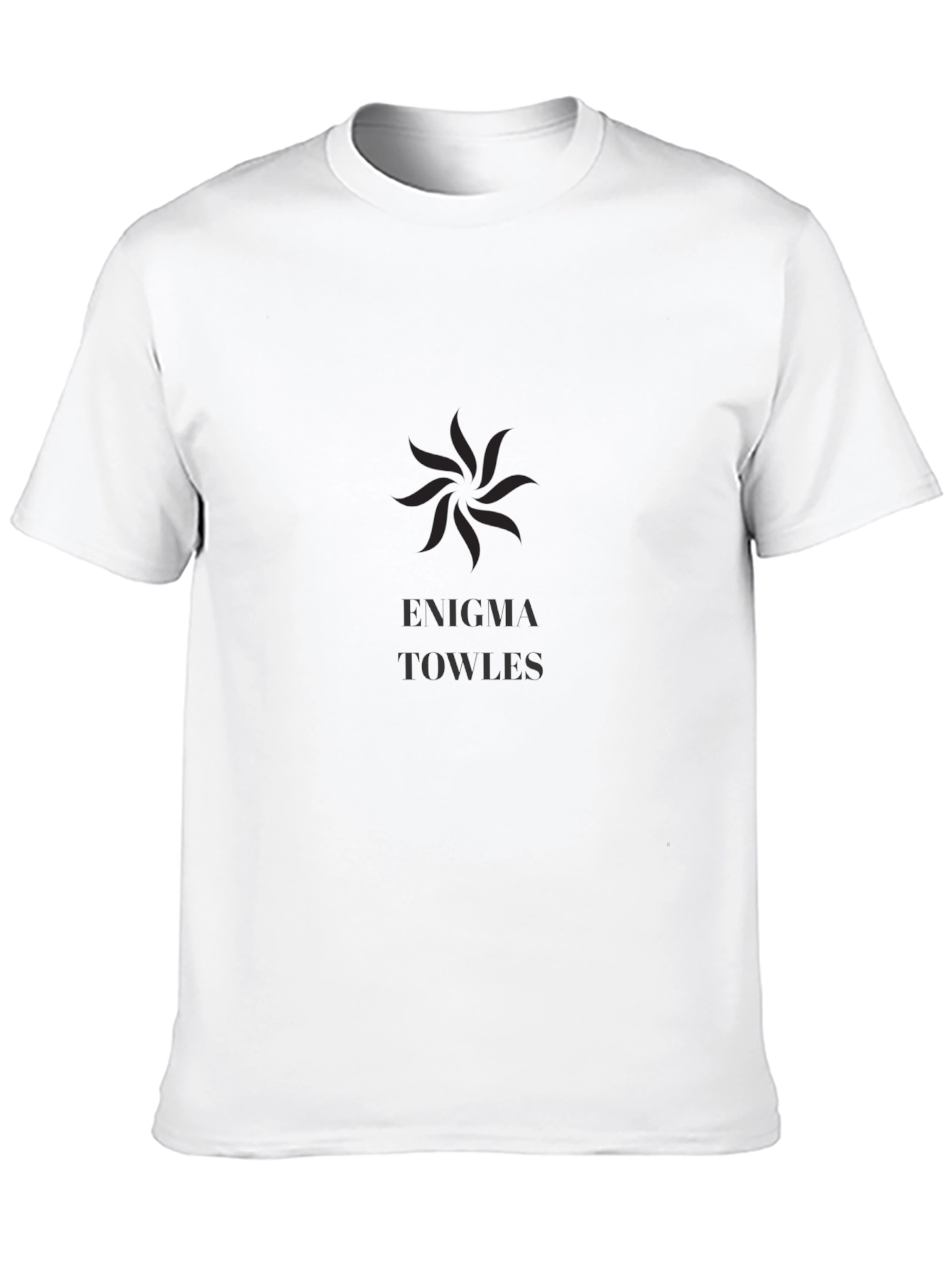 Black Enigma Towles Graphic Black T-Shirt view 10