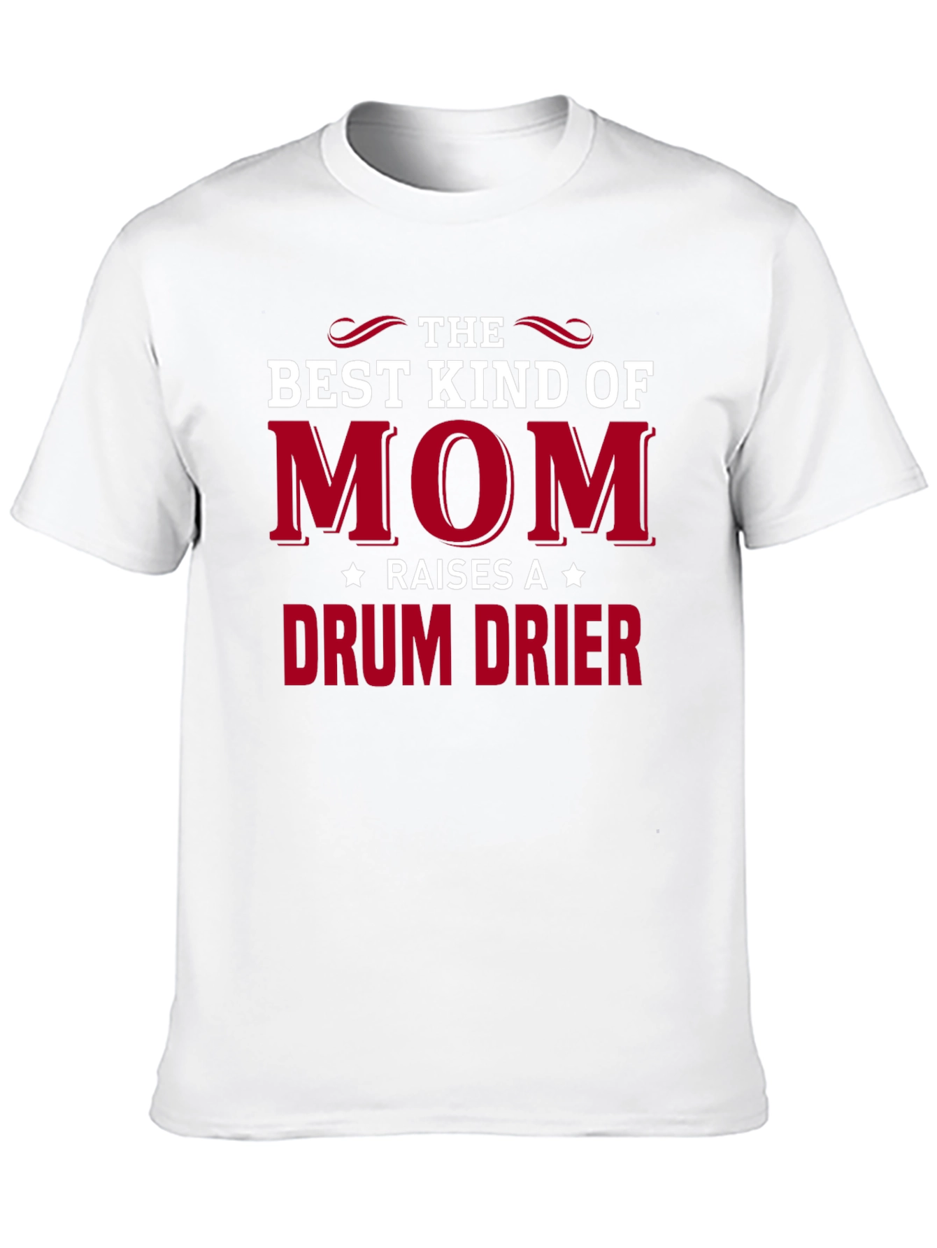 Black Best Kind of Mom Drum Drier T-Shirt view 10