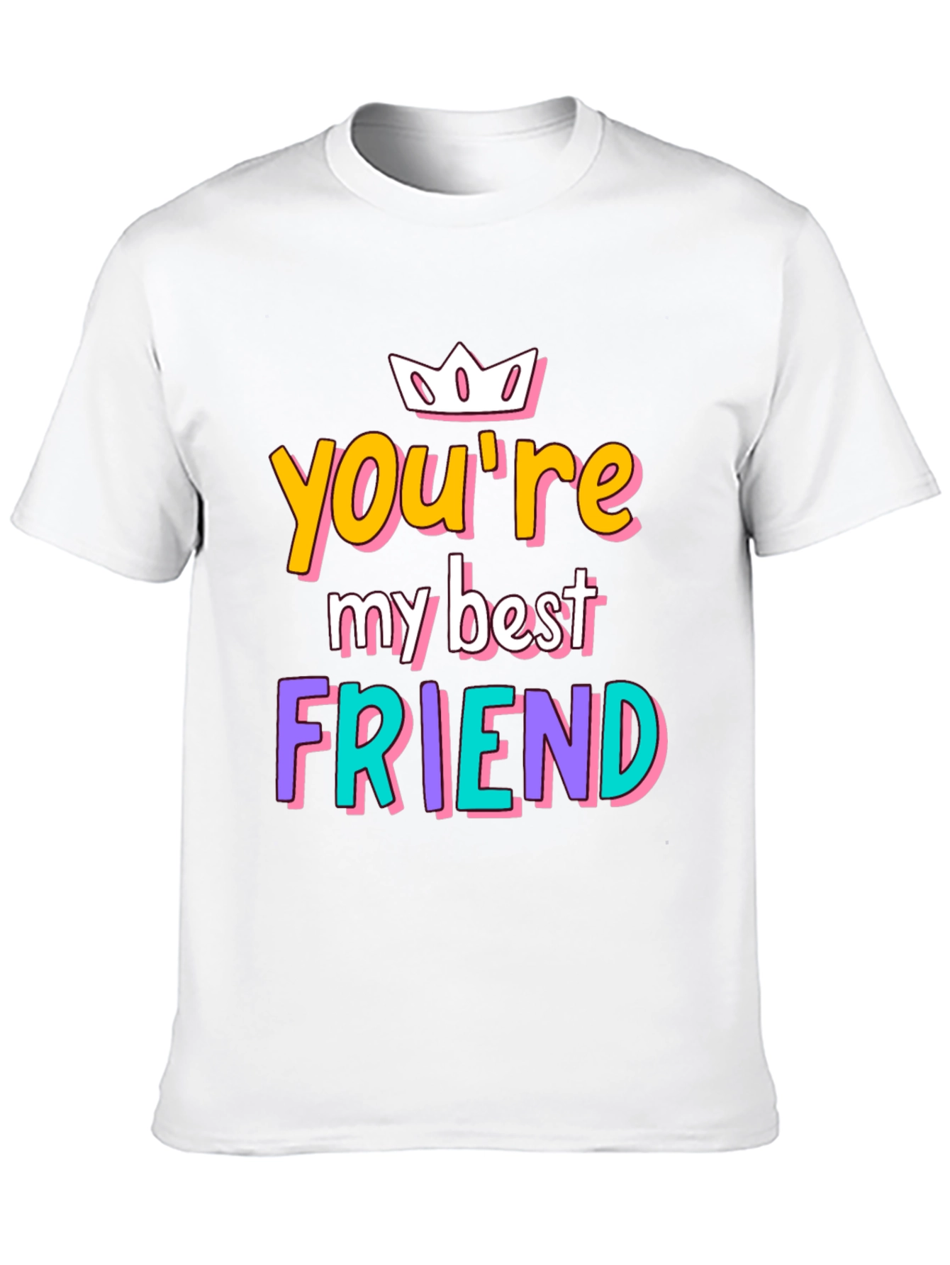 Black You're My Best Friend Graphic Tee view 10
