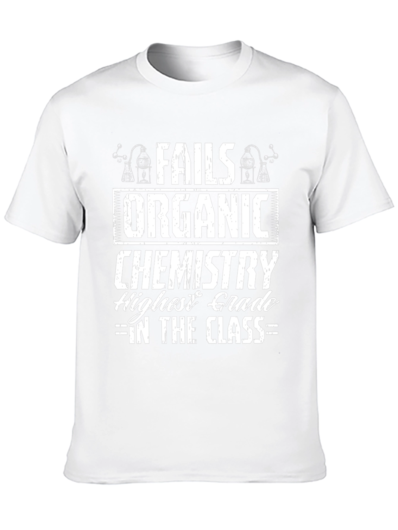 Black Fails Organic Chemistry T-Shirt view 10