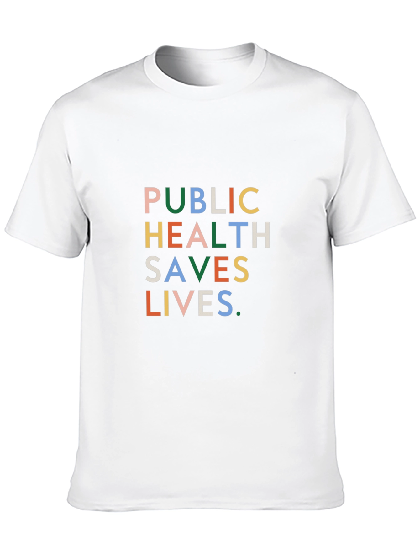 Black Public Health Saves Lives Graphic Tee view 10