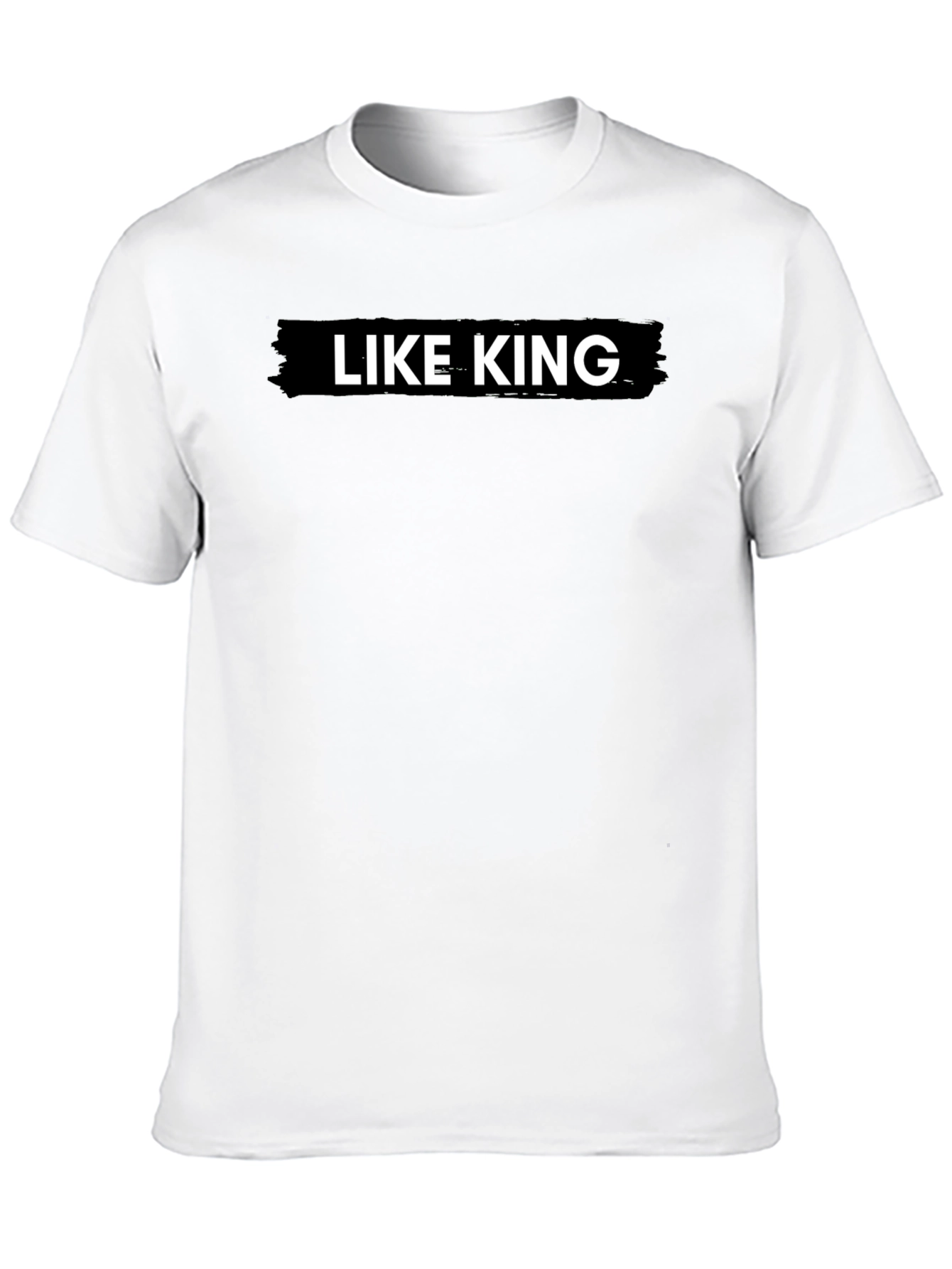 Black Like King Graphic Tee - Black Cotton T-Shirt view 10