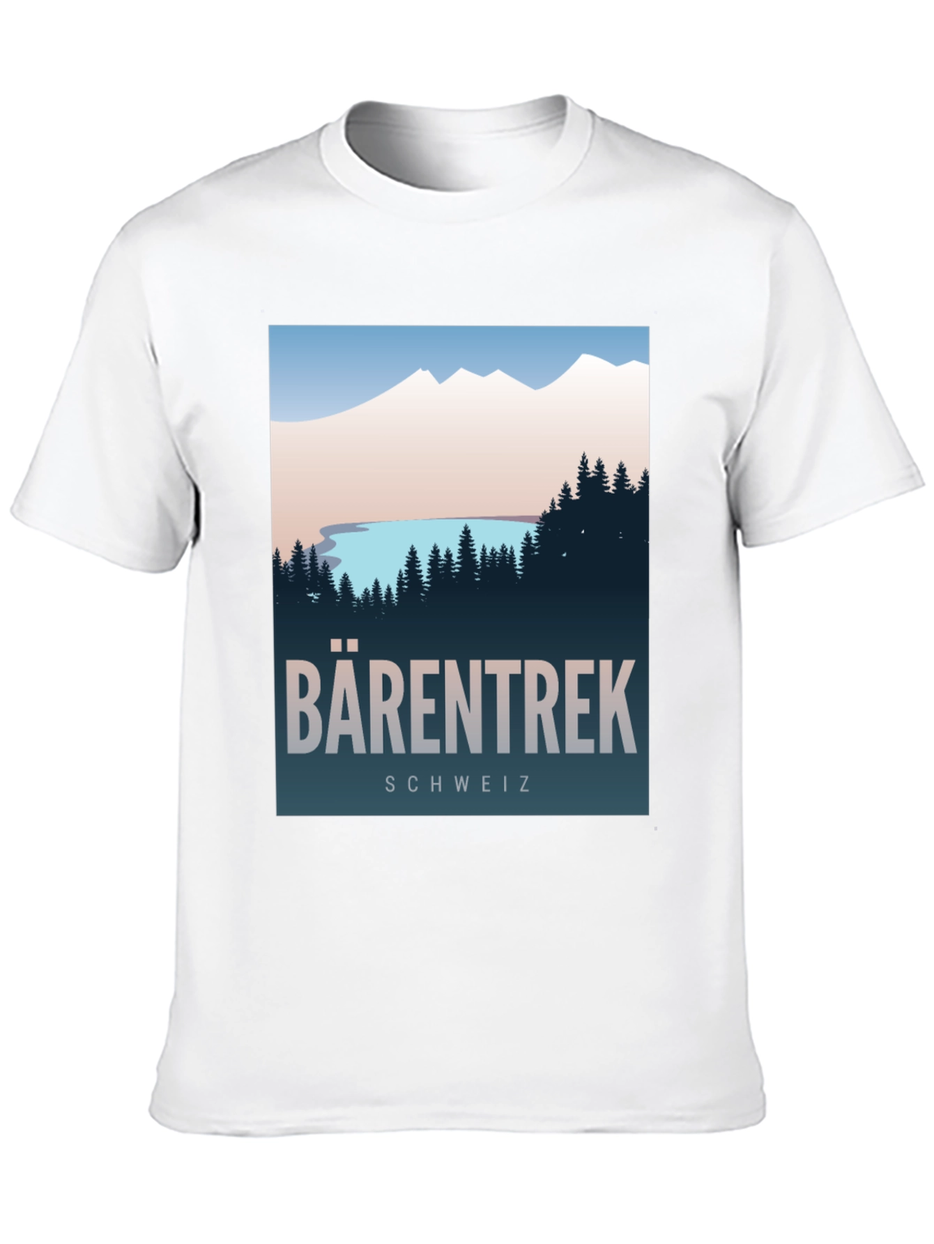 Black Barentrek Schweiz Graphic T-Shirt - Adventure Awaits! view 10