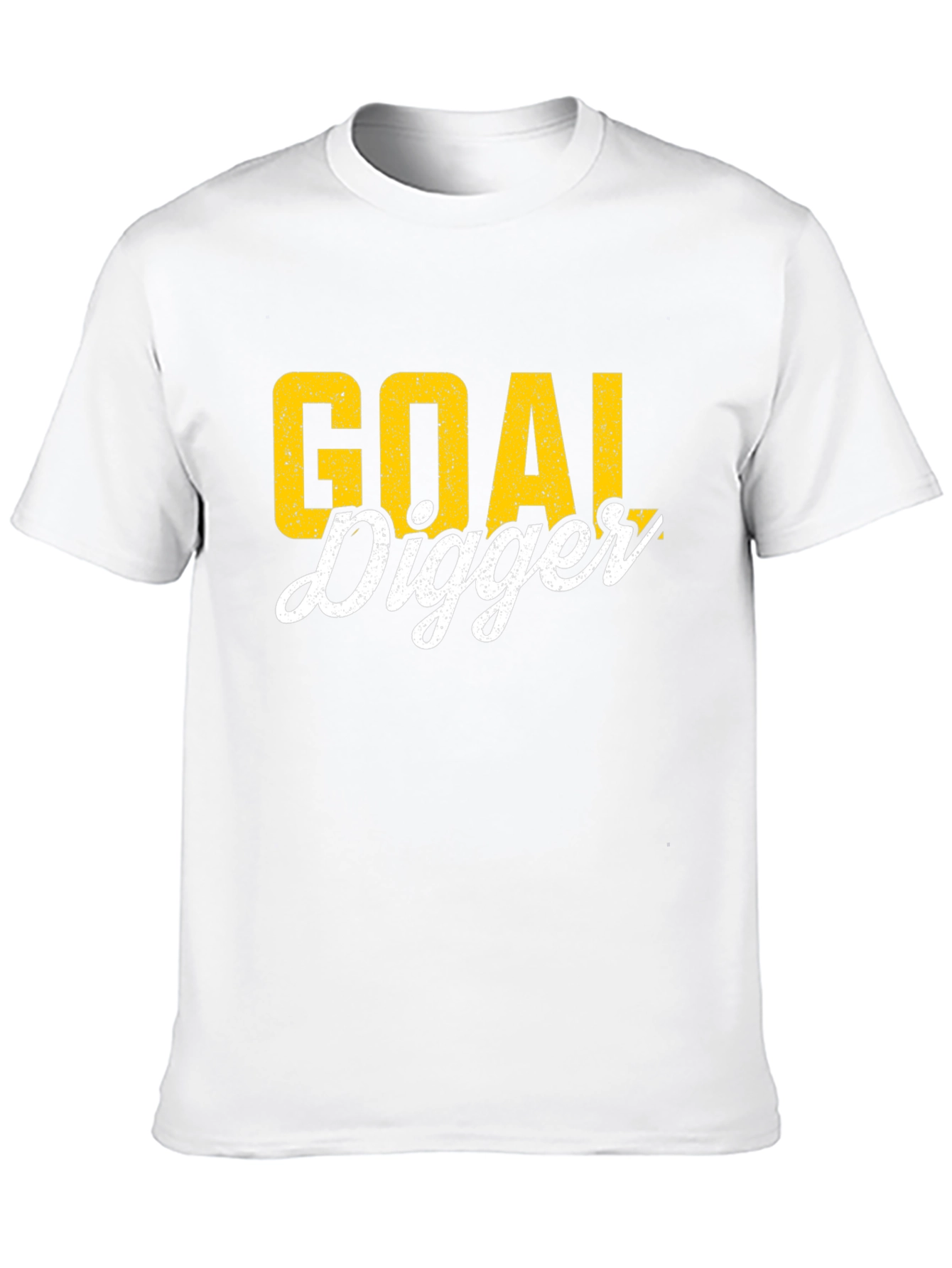 Black Goal Digger Graphic Tee - Black view 10