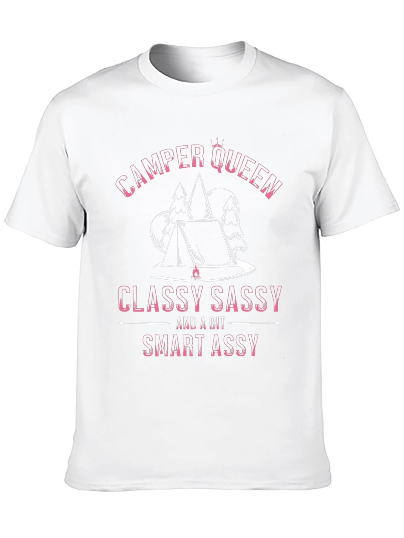 Black Camper Queen Black T-Shirt - Classy Sassy Smart Assy view 10