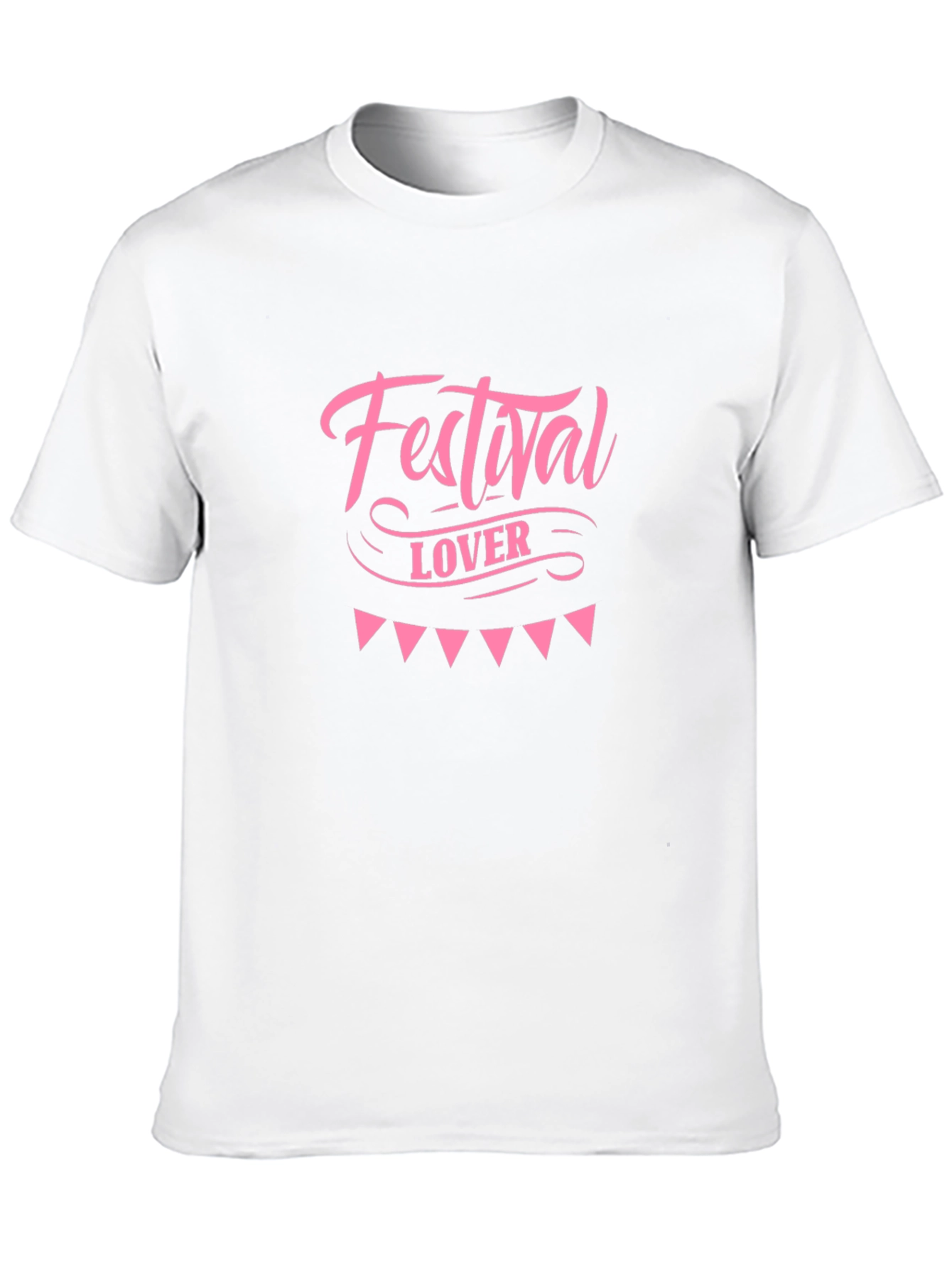Black Festival Lover Graphic Tee - Black Cotton T-Shirt view 10