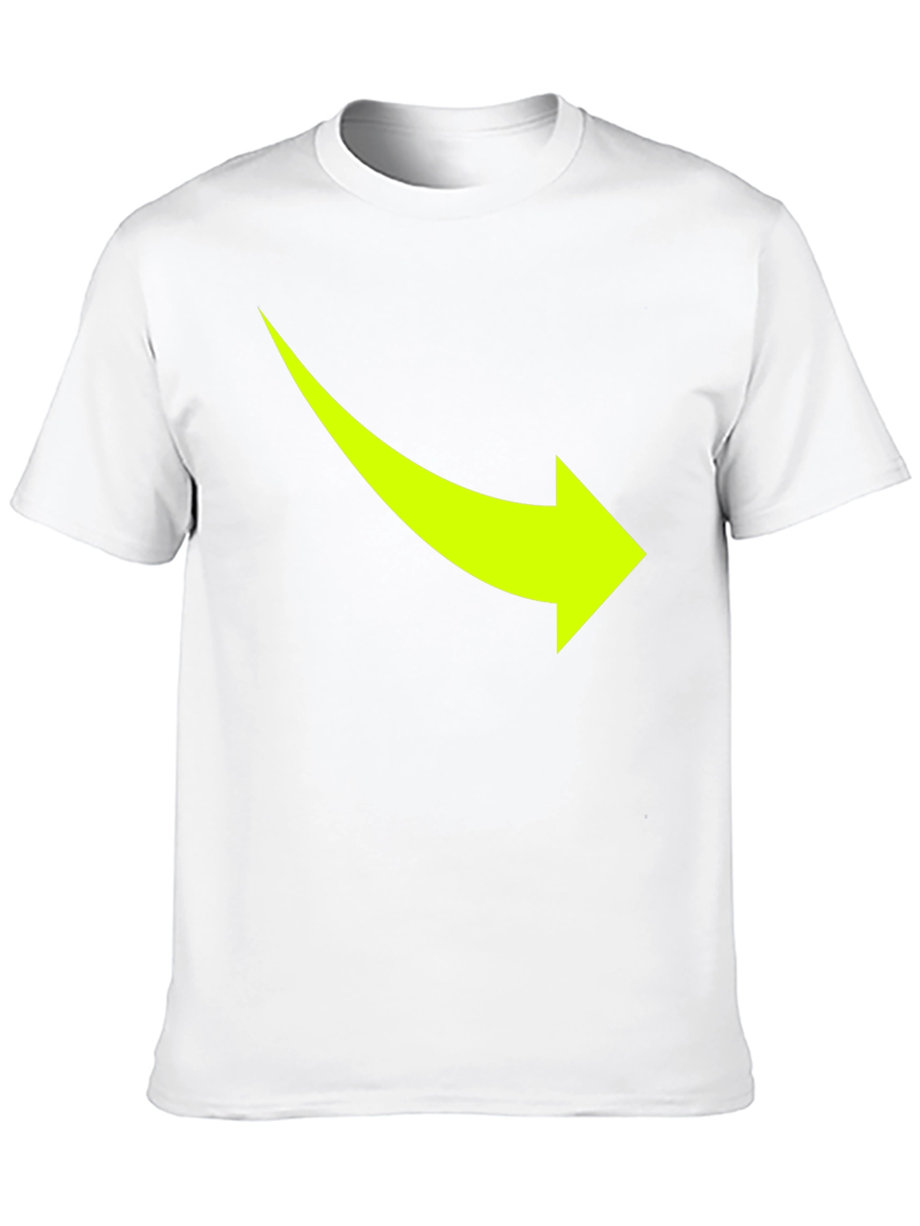 Black Arrow Graphic Tee - Casual Black T-Shirt view 10