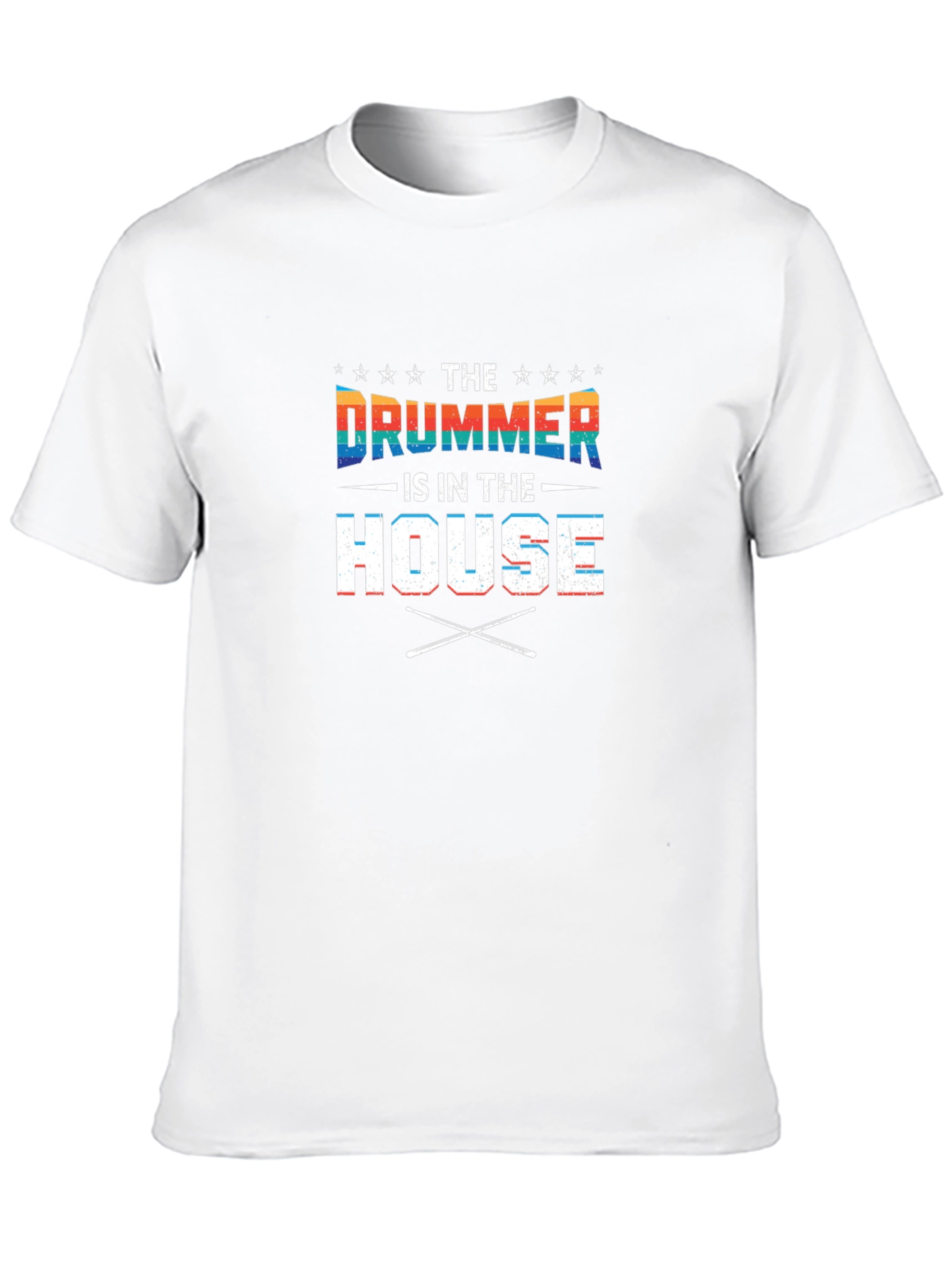 Black The Drummer is in the House T-Shirt view 10