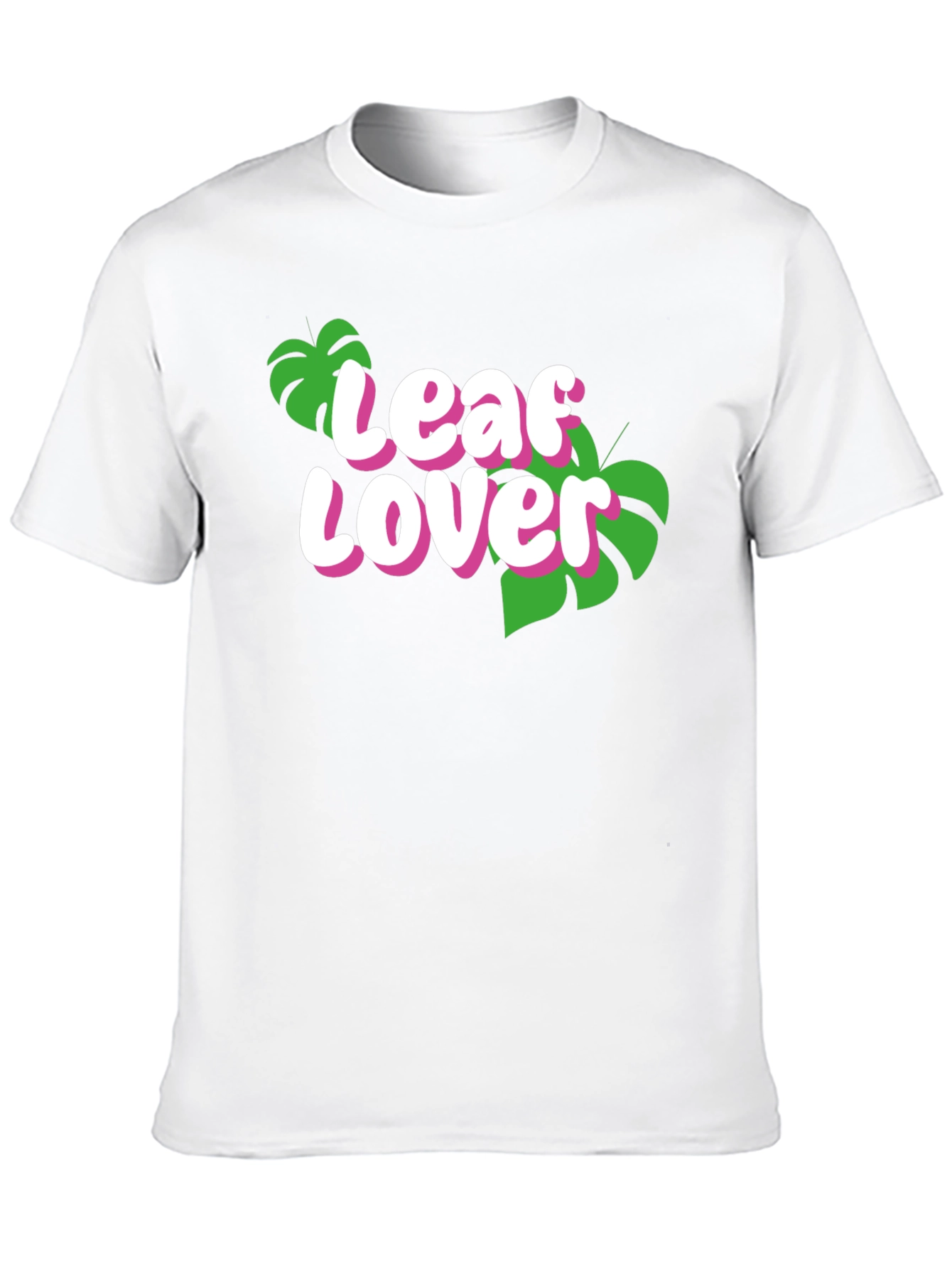 Black Leaf Lover Graphic T-Shirt - Nature Enthusiast Tee view 10