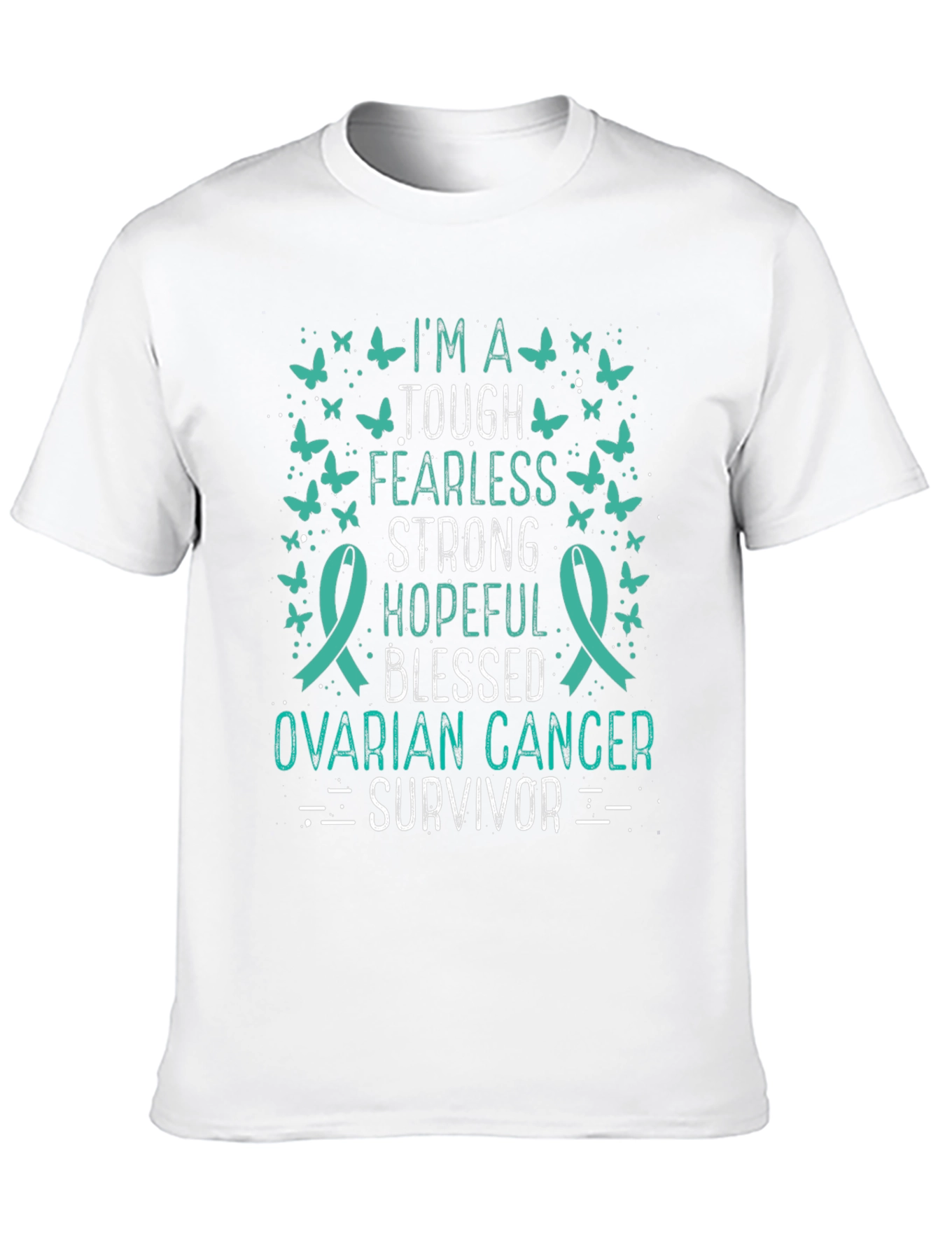 Ovarian Cancer Survivor Graphic Tee - 10