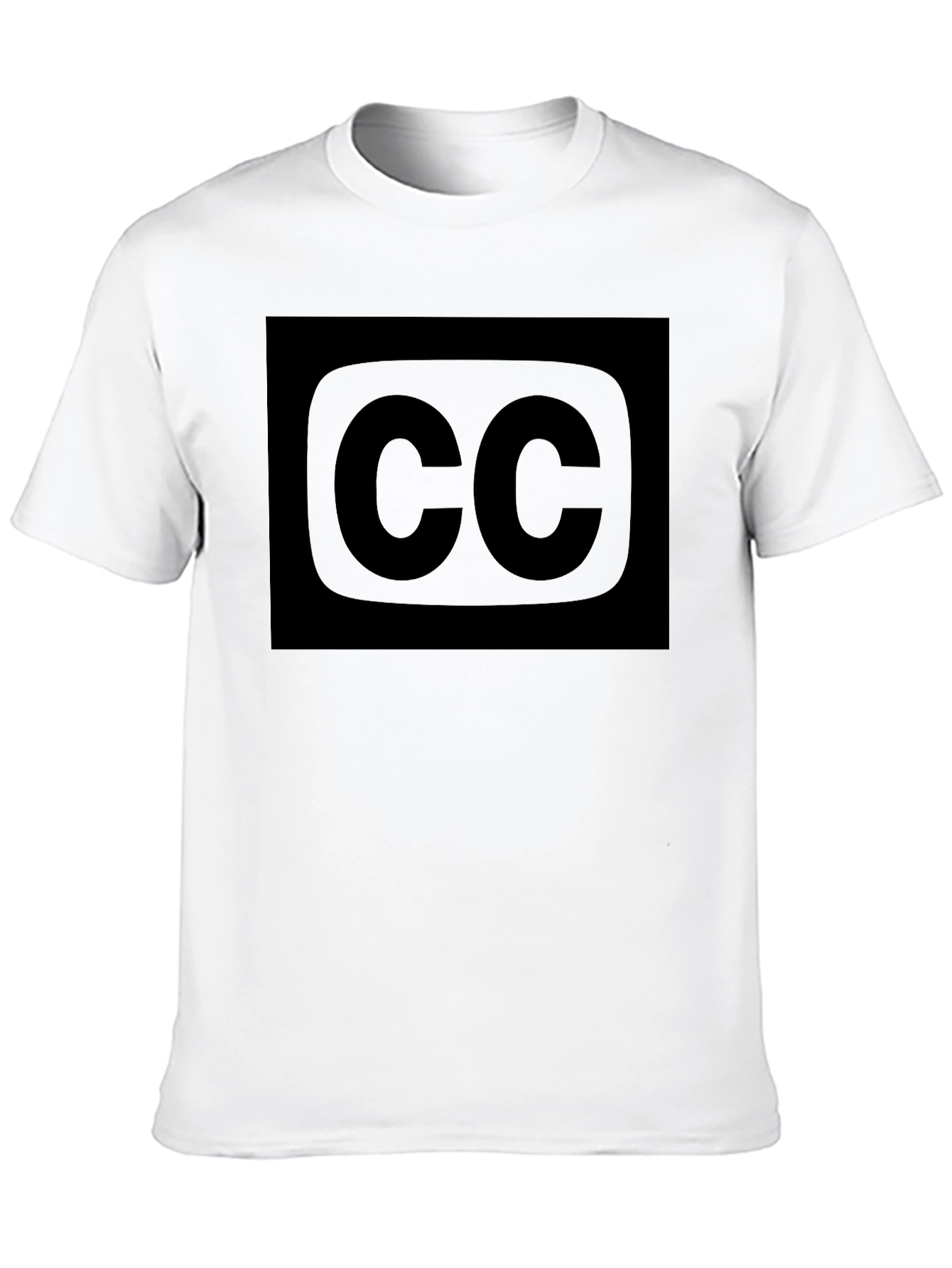Black Black "CC" Graphic Tee - Men's Casual Style view 10