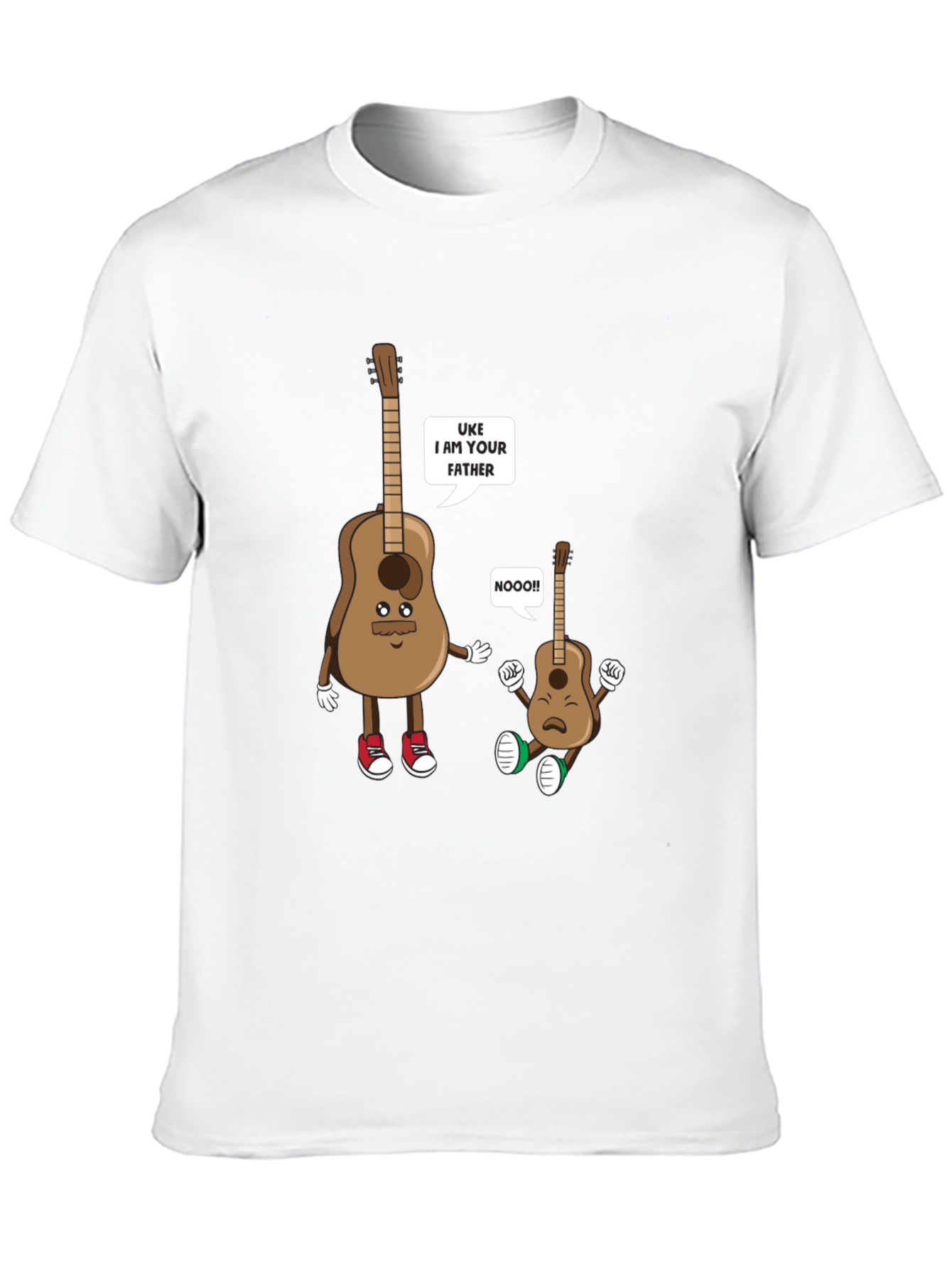Black Uke I am Your Father T-Shirt Funny Guitar Music Tee view 10