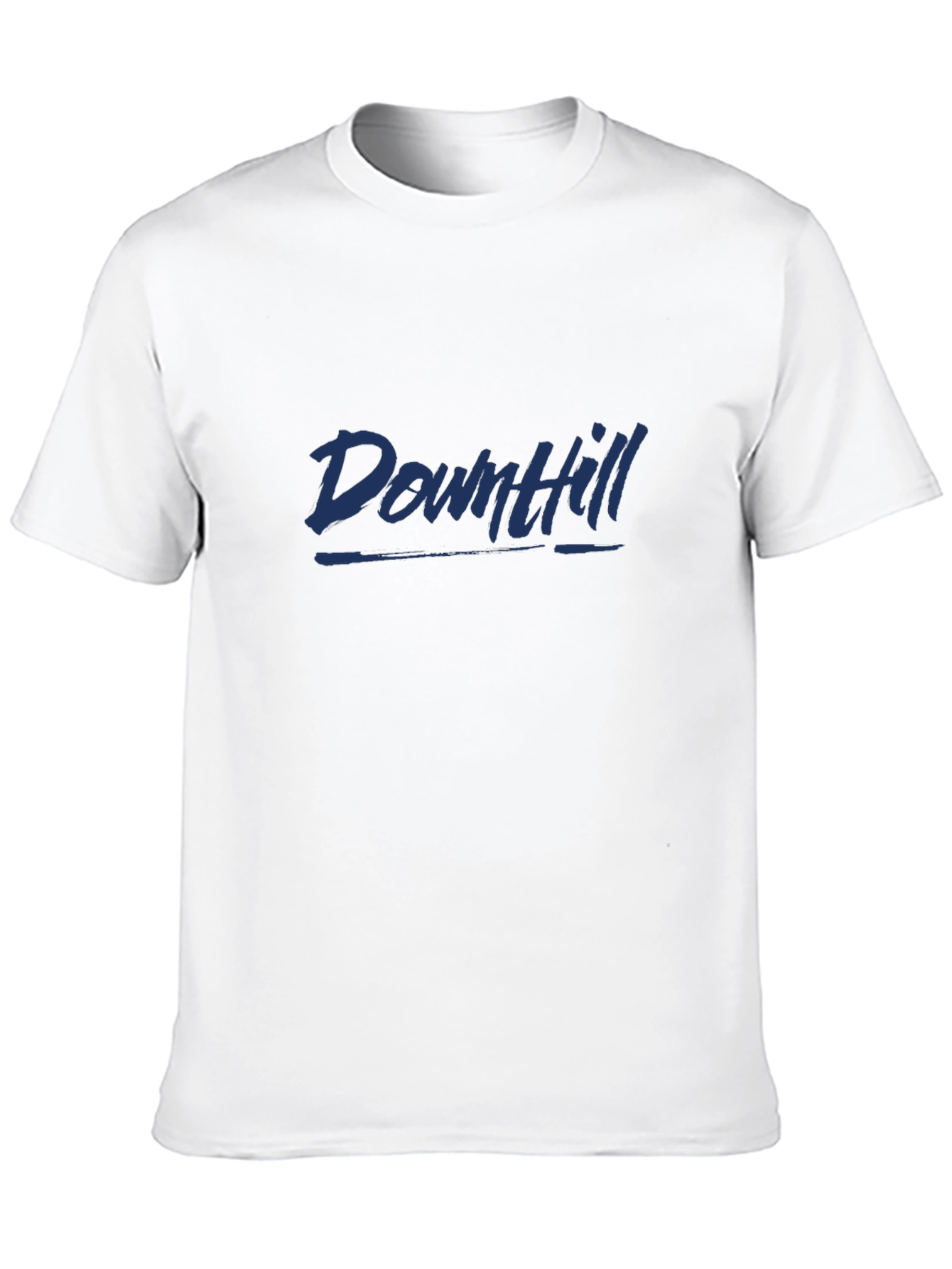 Black Downhill Graphic Tee - Black Casual Comfort view 10