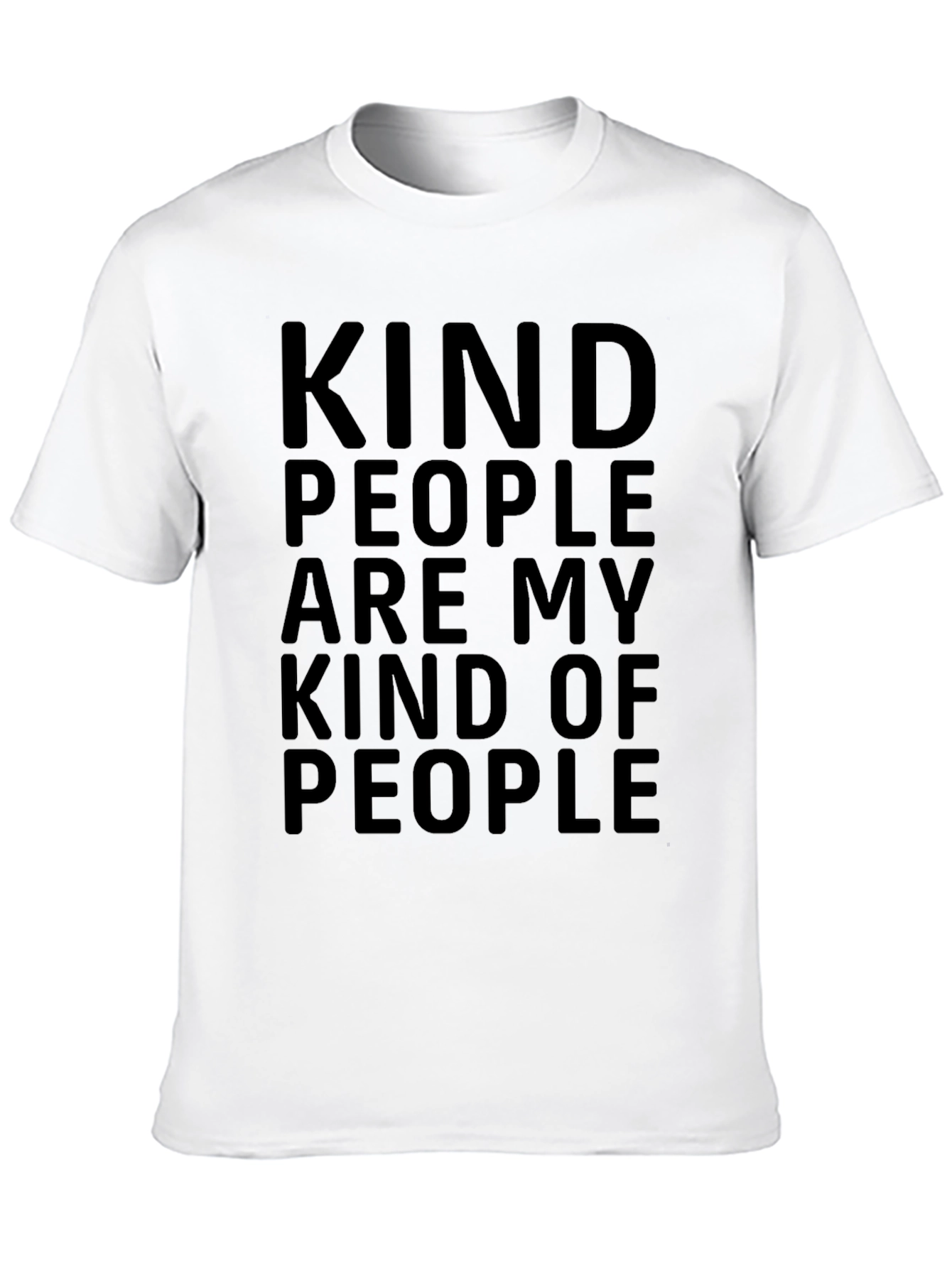 Black Kind People T-Shirt - Motivational Tee view 10