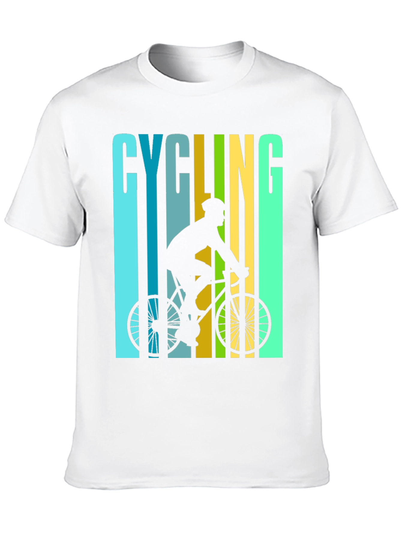 Black Cycling Graphic T-Shirt - Ride in Style view 10