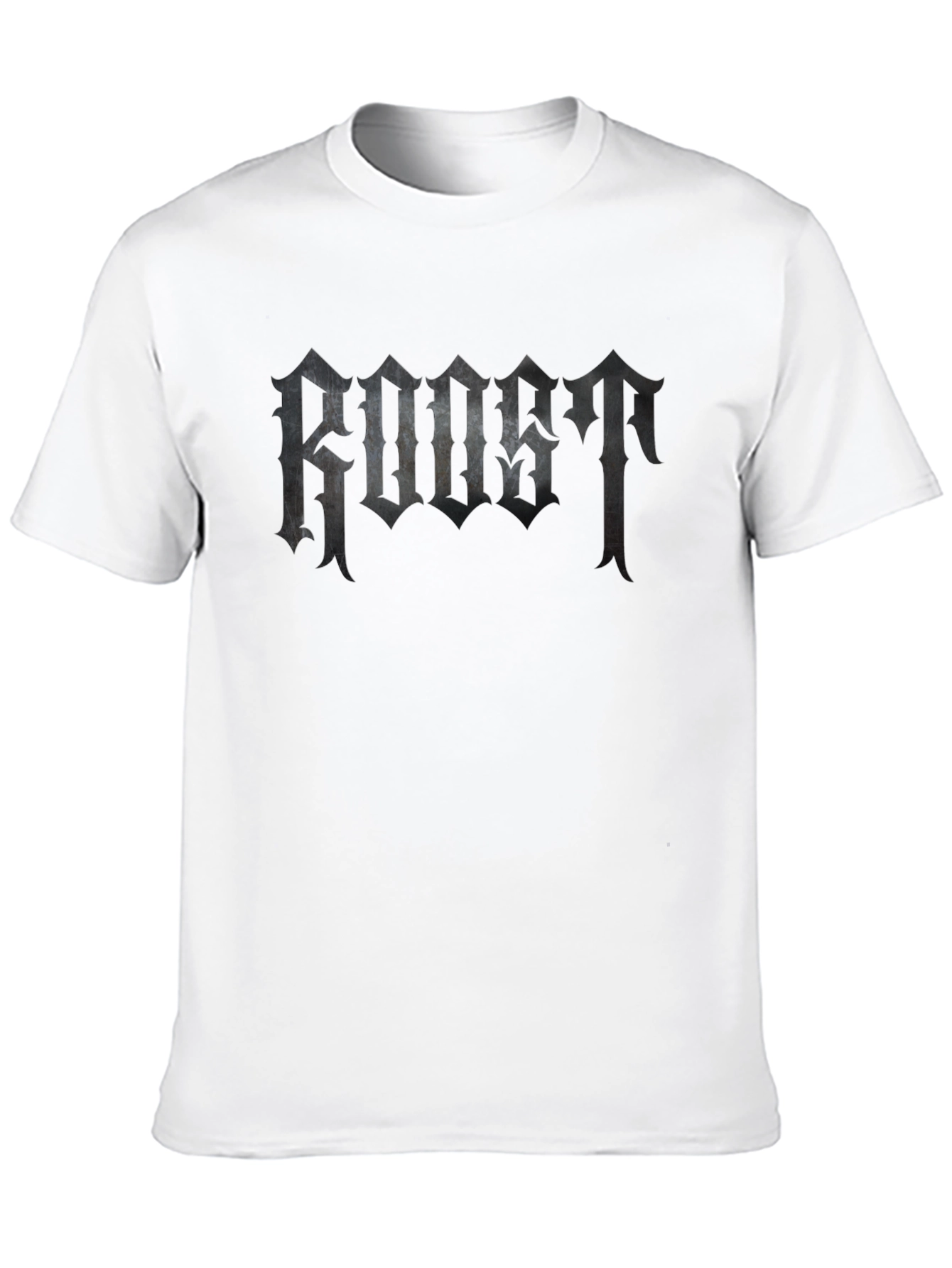 Black Roost Gothic Black T-Shirt - Bold Statement Piece view 10