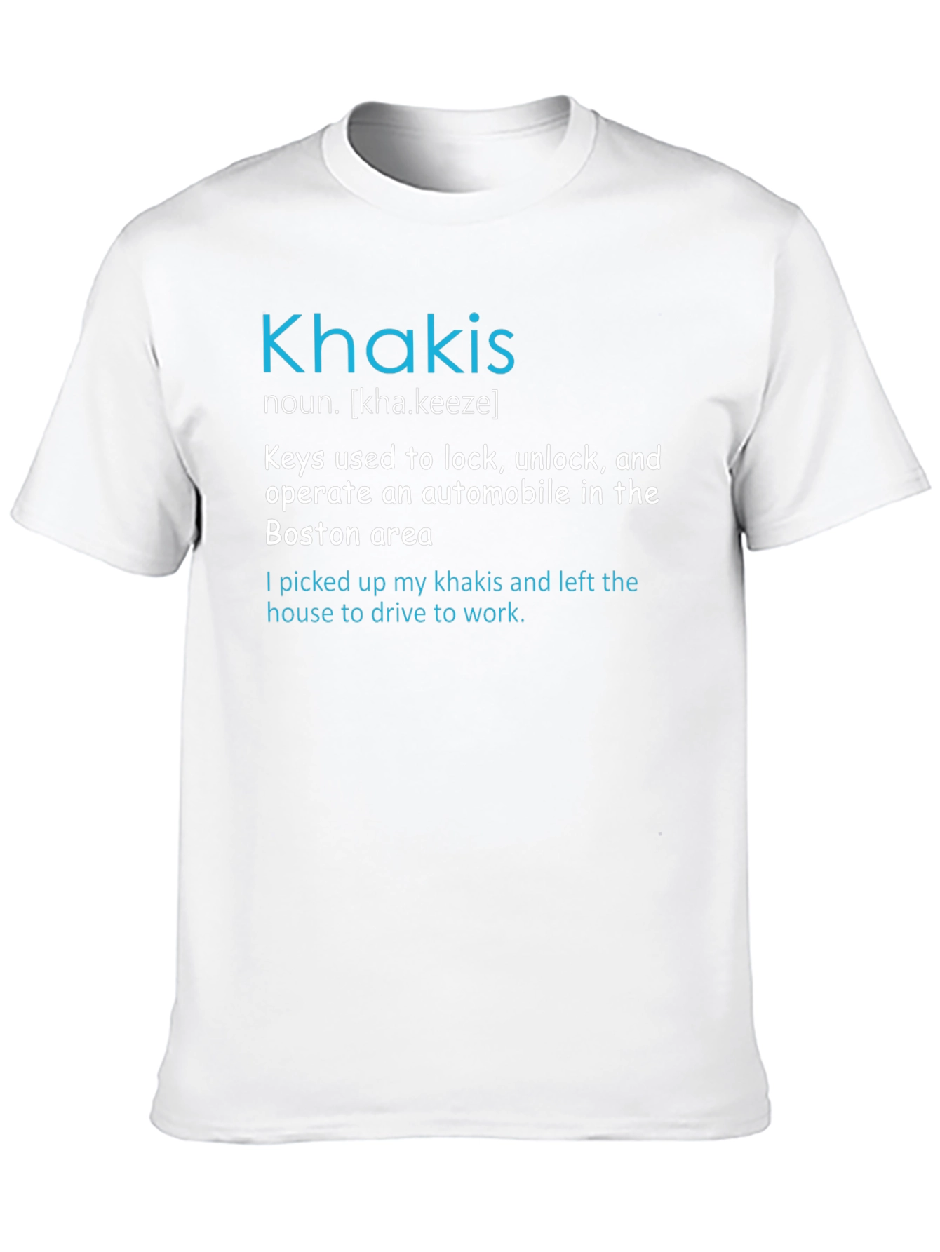 Black Khakis Definition T-Shirt view 10