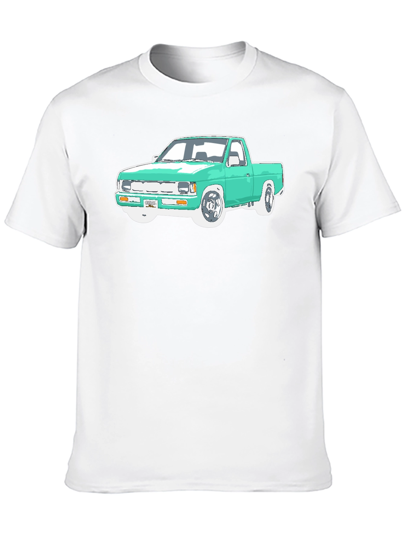 Black Truck Graphic Tee - Cool Car T-Shirt view 10