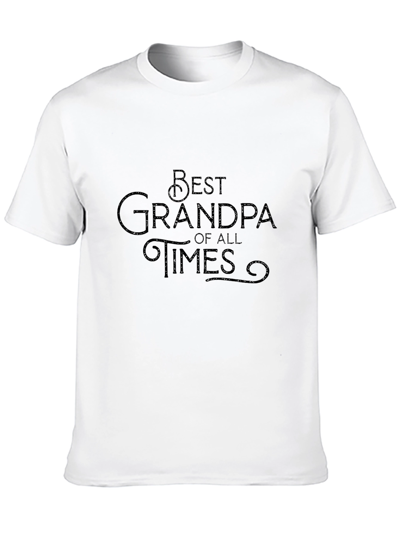 Black Best Grandpa T-Shirt - Perfect Gift for Grandfathers view 10