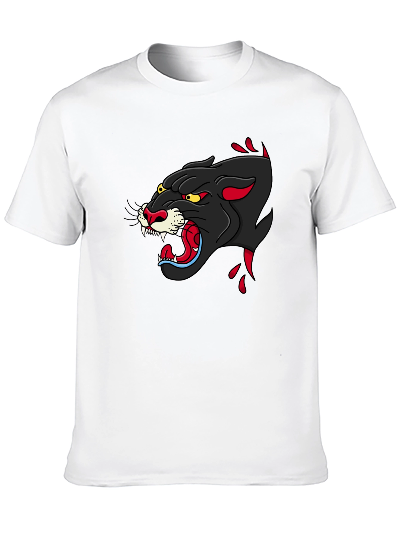 Black Black Panther Graphic Tee - Fierce Style view 10