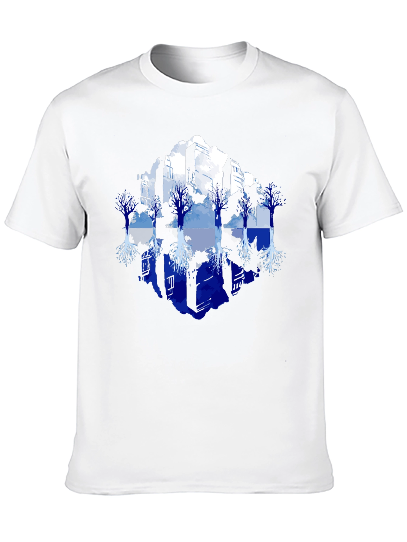 Cityscape Reflection Graphic Tee - 10
