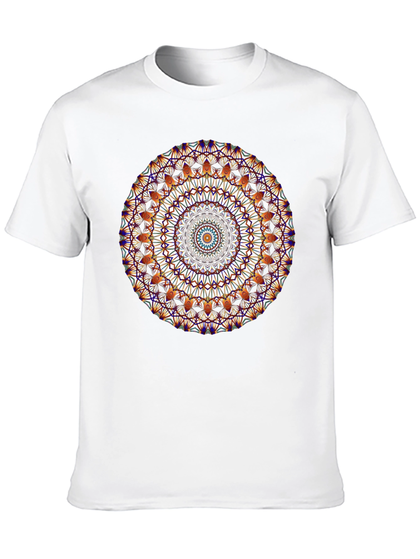 Black Mandala Graphic Black T-Shirt view 10