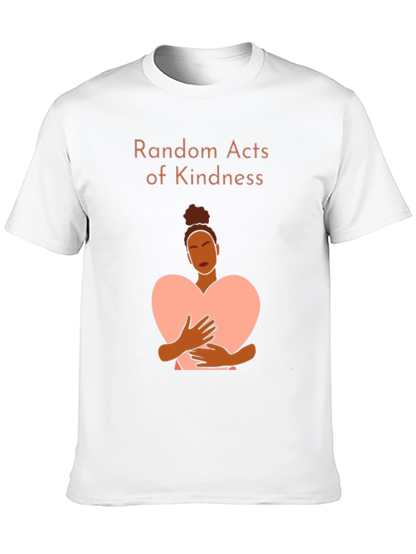 Black Random Acts of Kindness Graphic Tee view 10