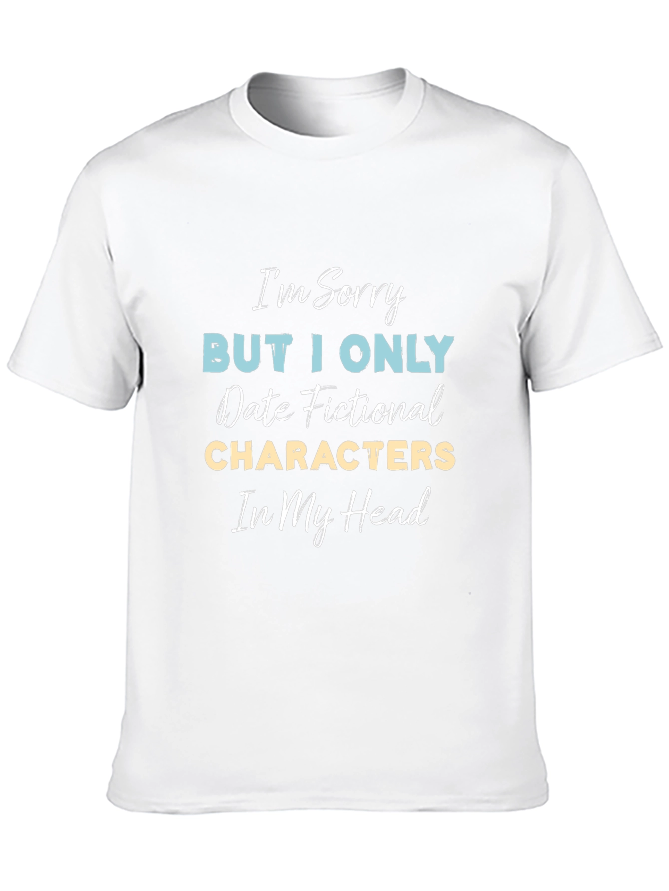 Black Fictional Characters T-Shirt - Novelty Dating Tee view 10